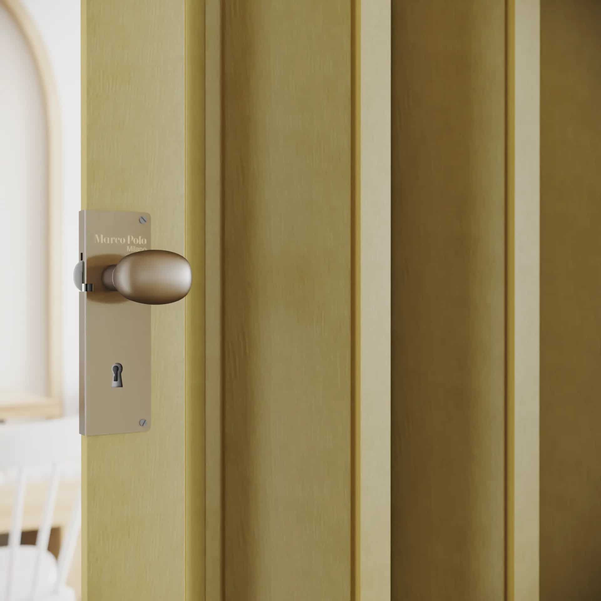 Wood-look Folding Doors