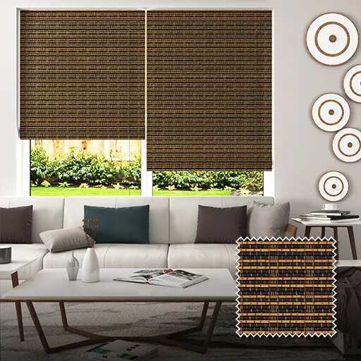 Woven Bamboo Roller Shades