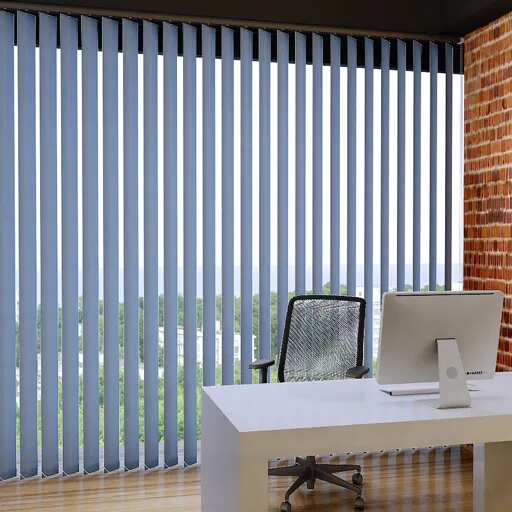 127mm Tissue Vertical Blinds
