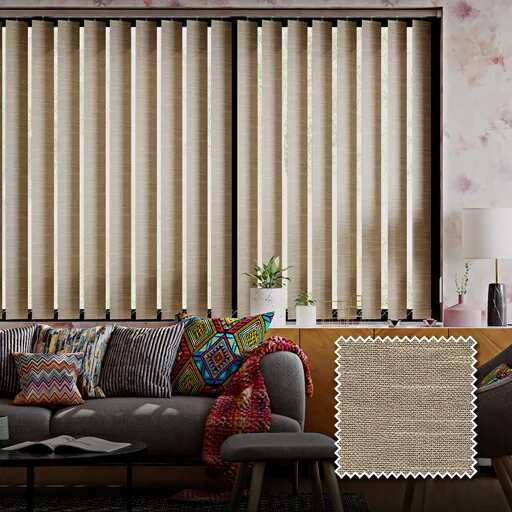 127mm Tissue Vertical Blinds