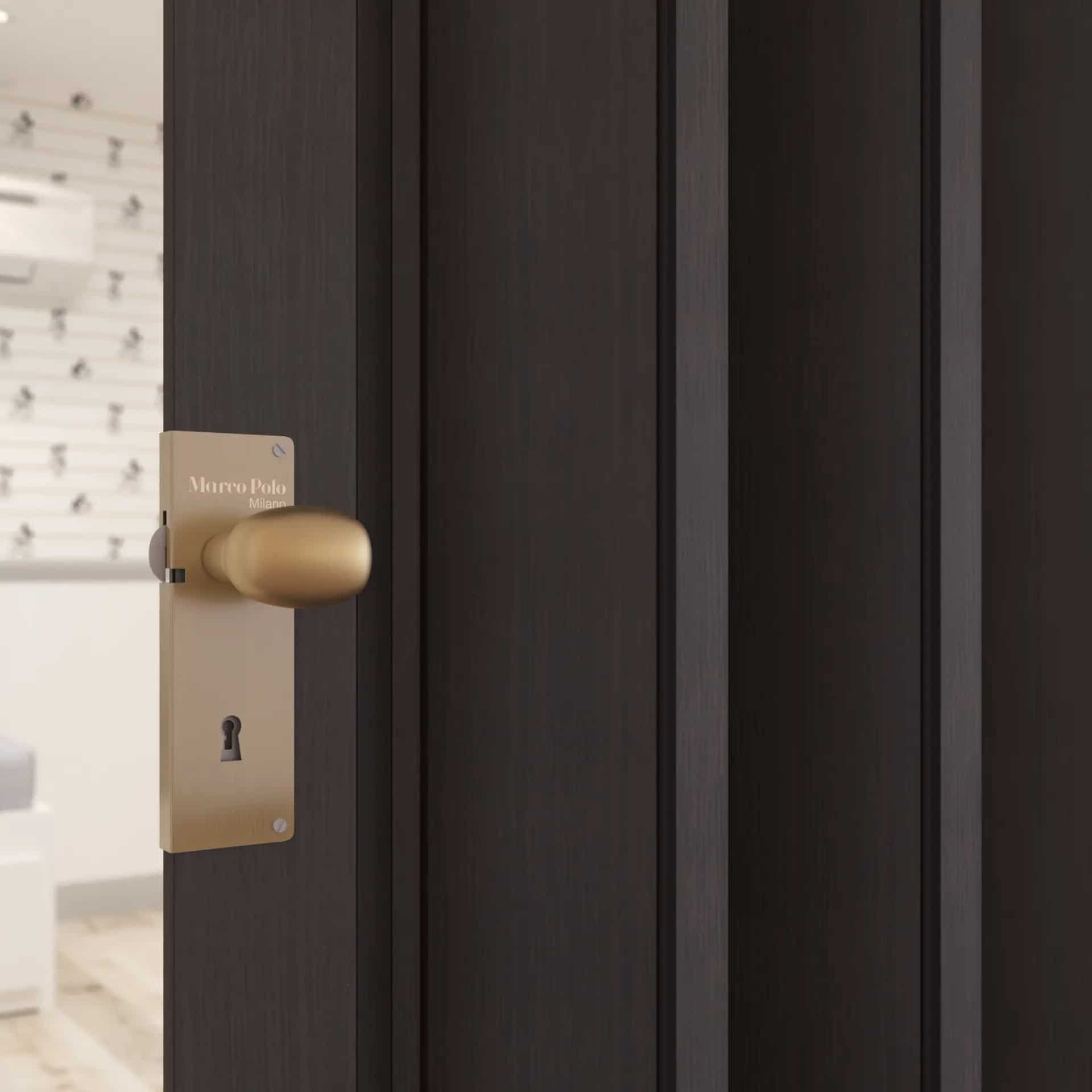 Wood-look Folding Doors