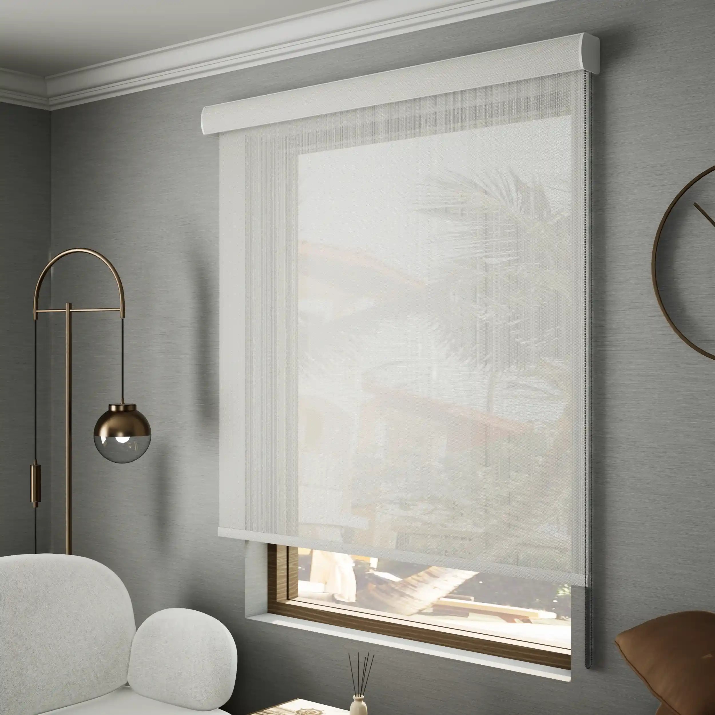 ستائر الرولر للوقاية الشمسية (سن سكرين)