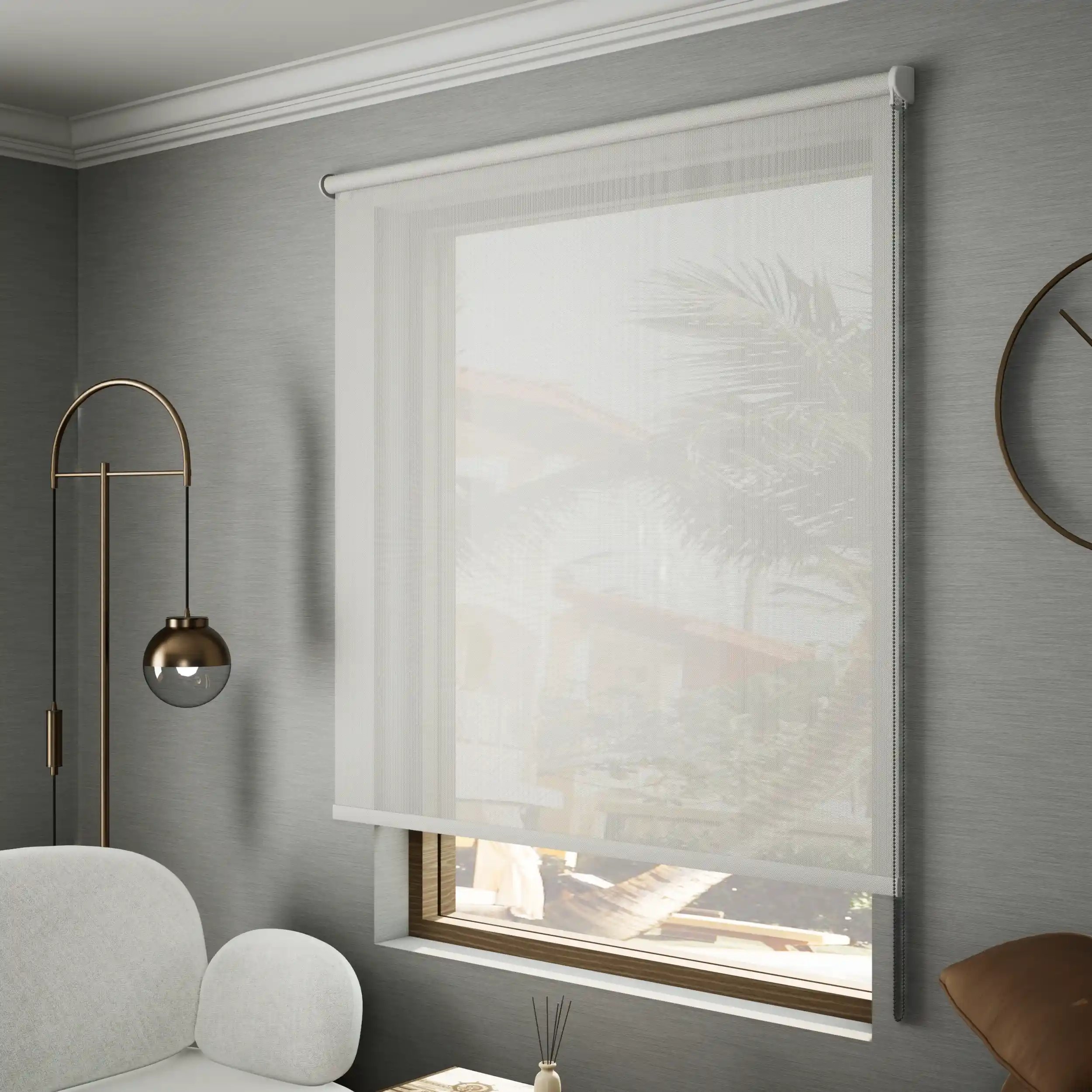 ستائر الرولر للوقاية الشمسية (سن سكرين)