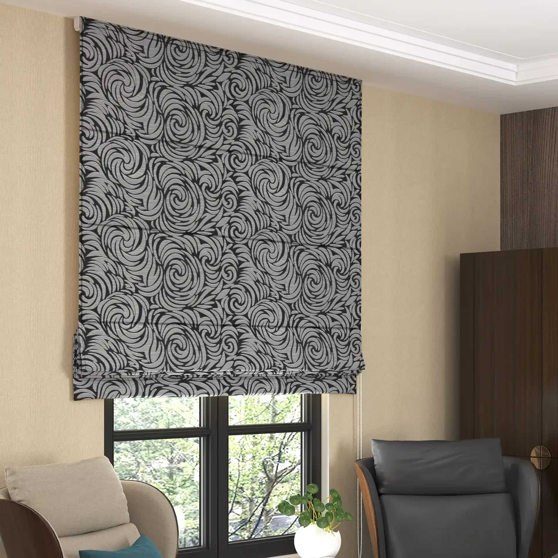 Flat Roman Shades