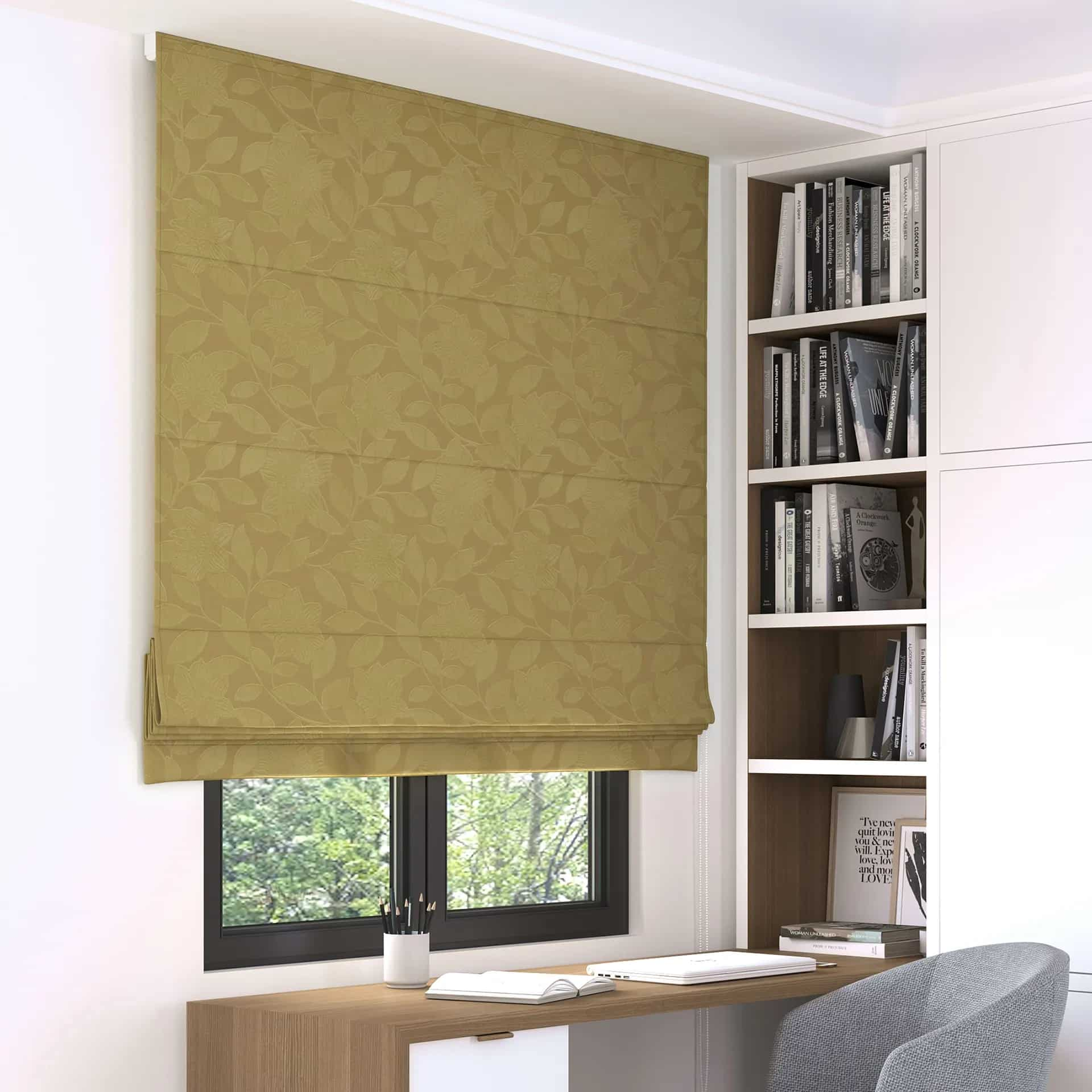 Flat Roman Shades