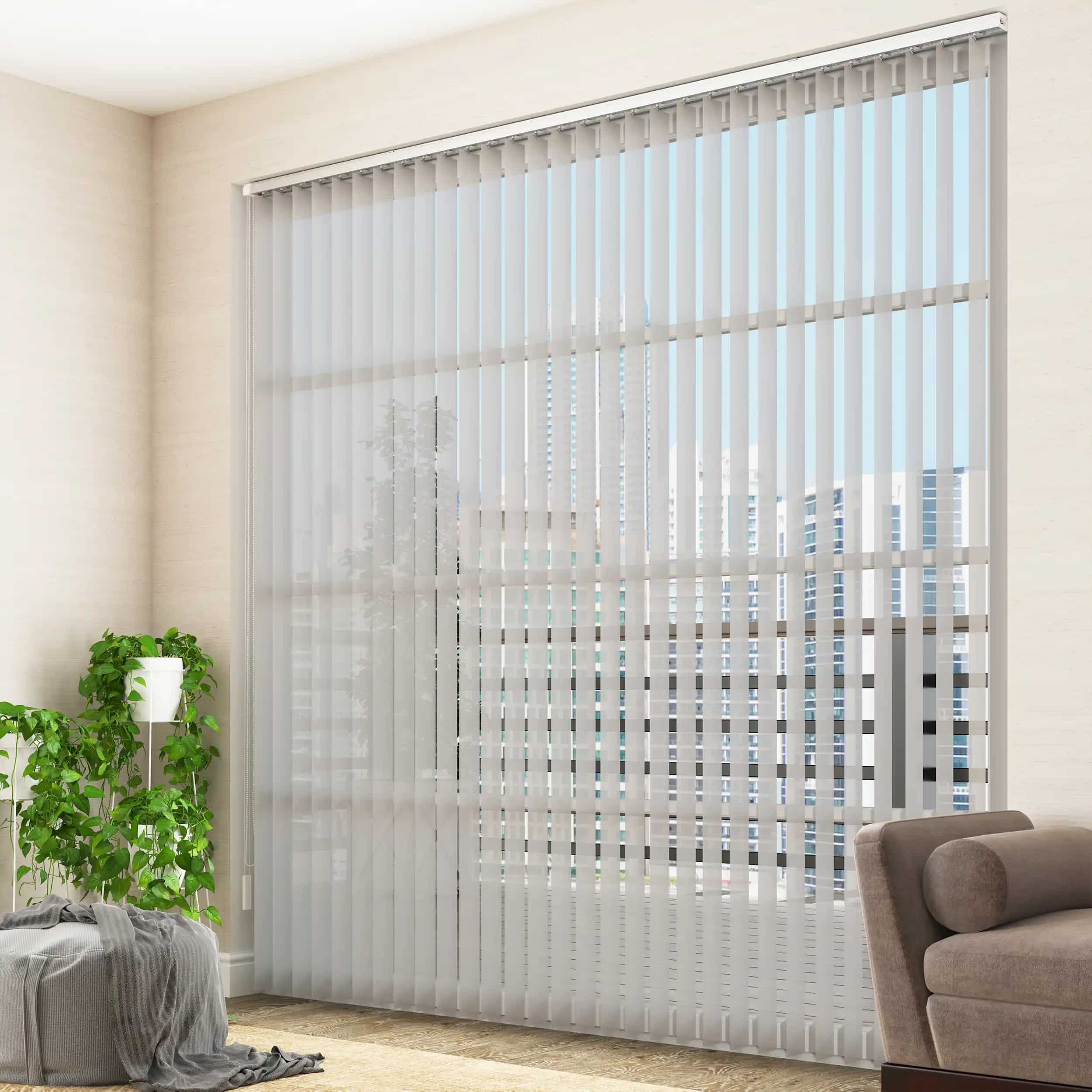 89mm Aluminum Vertical Blinds