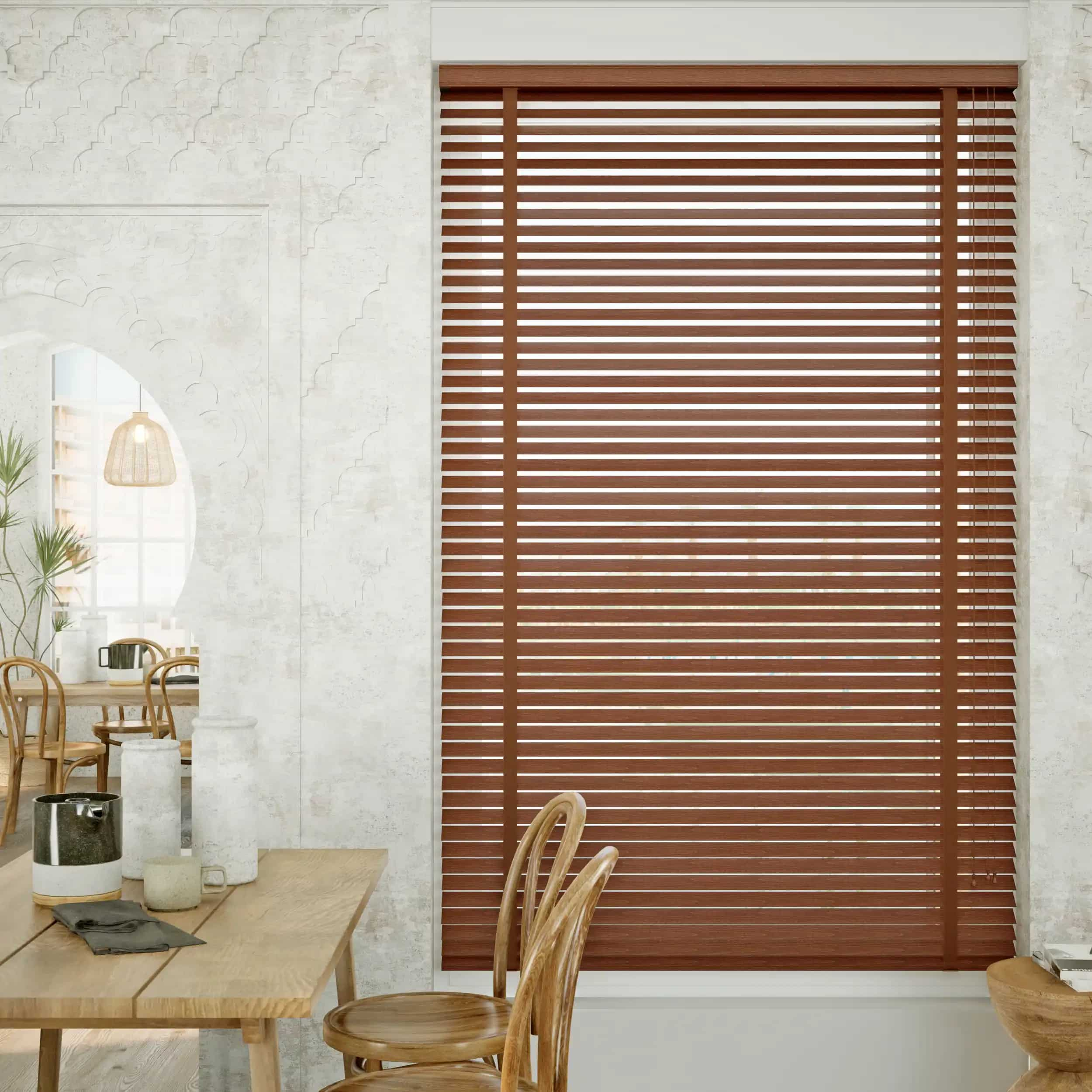 50mm Classic Wooden Venetian Blinds