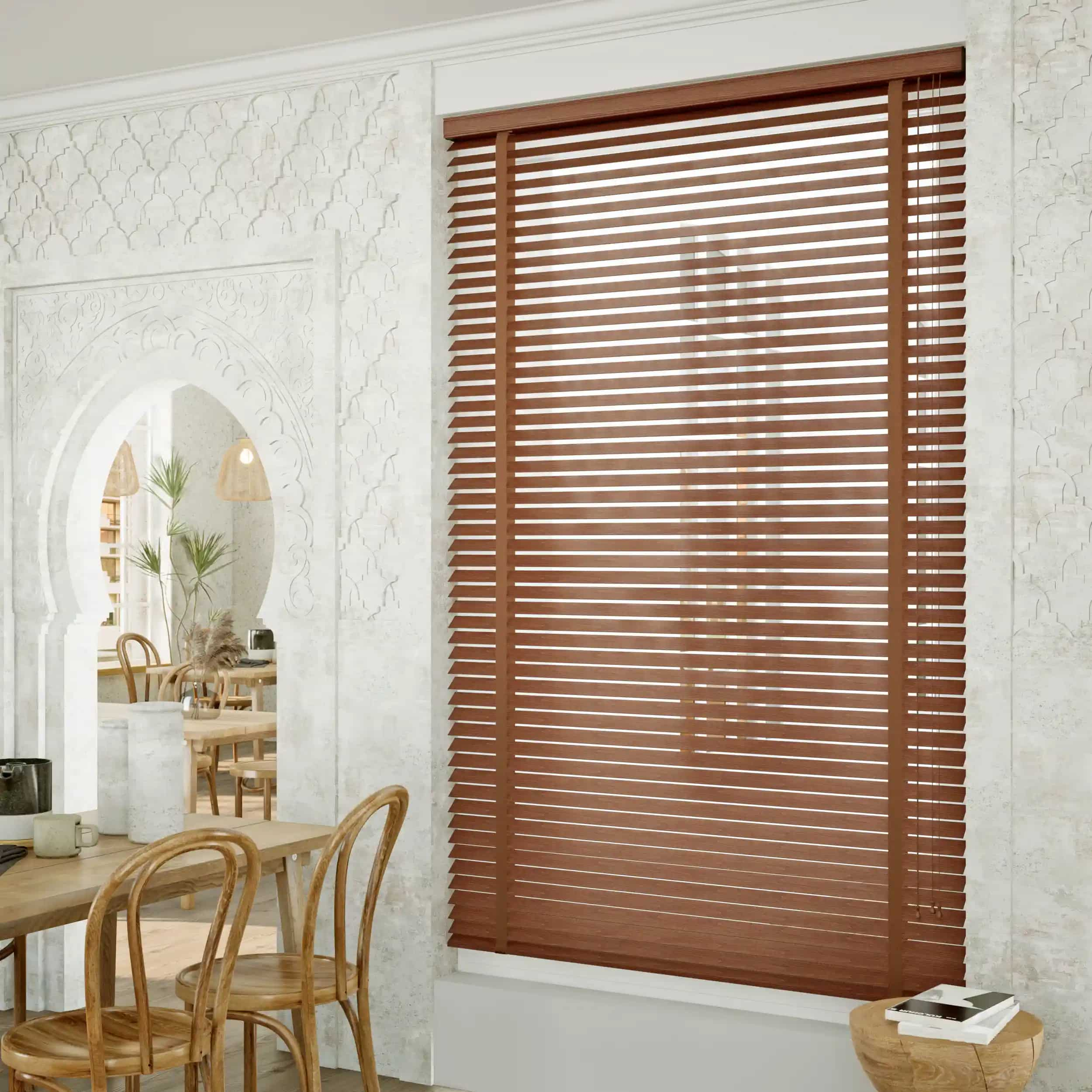 50mm Classic Wooden Venetian Blinds