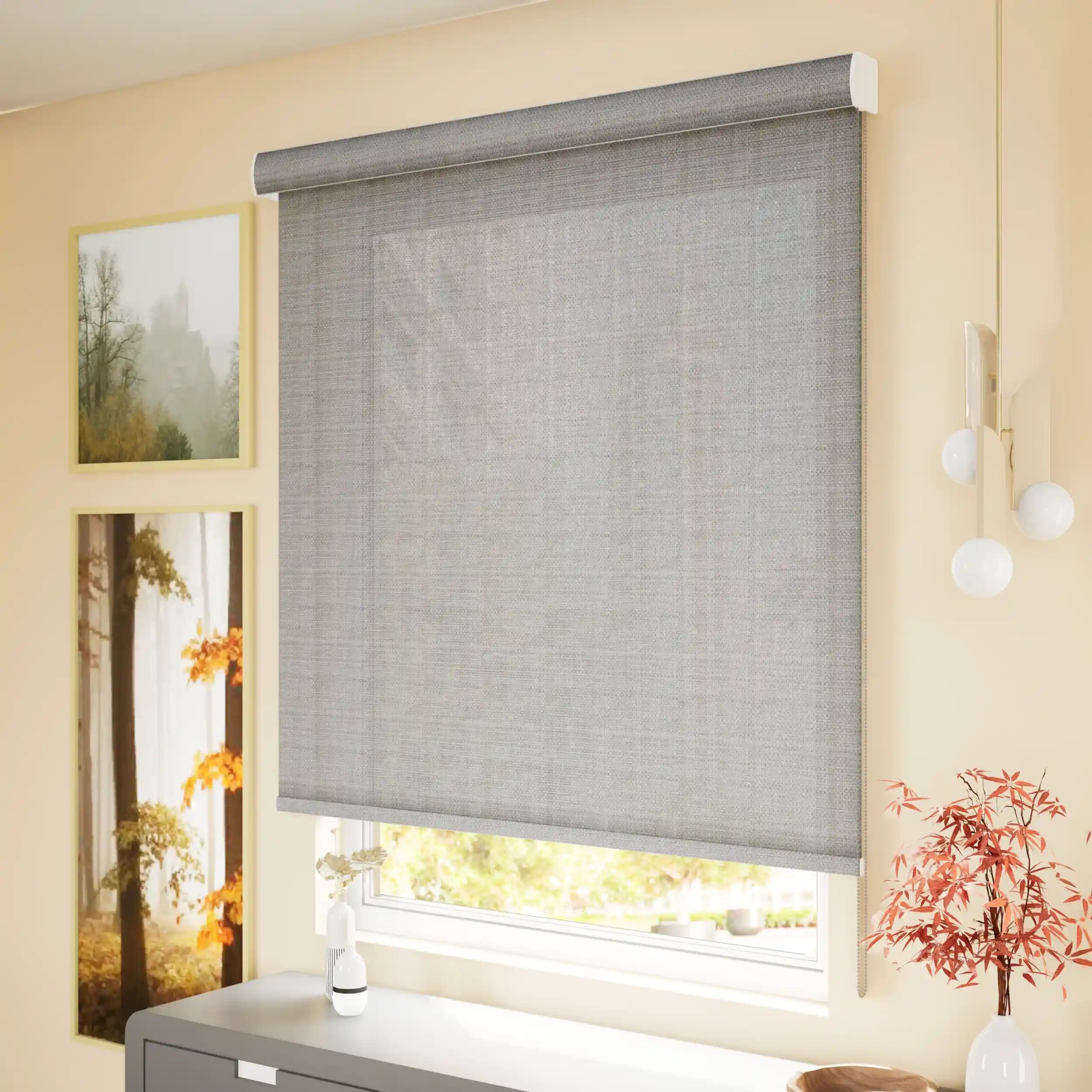 ستائر الرولر للوقاية الشمسية (سن سكرين)