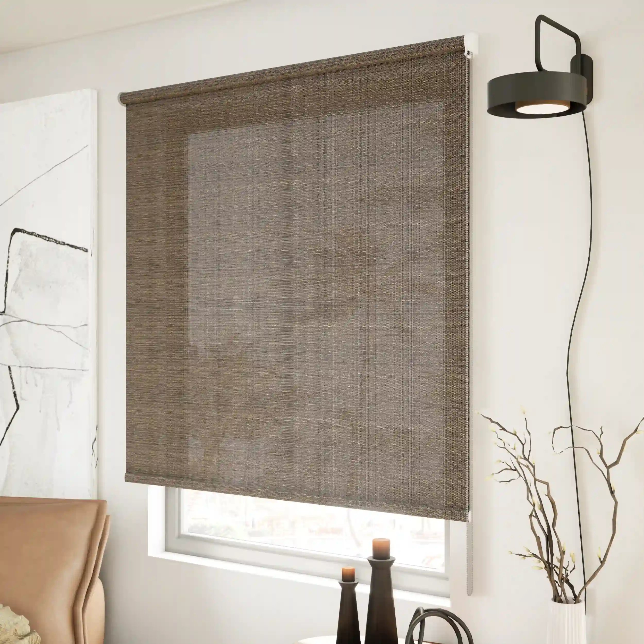 ستائر الرولر للوقاية الشمسية (سن سكرين)