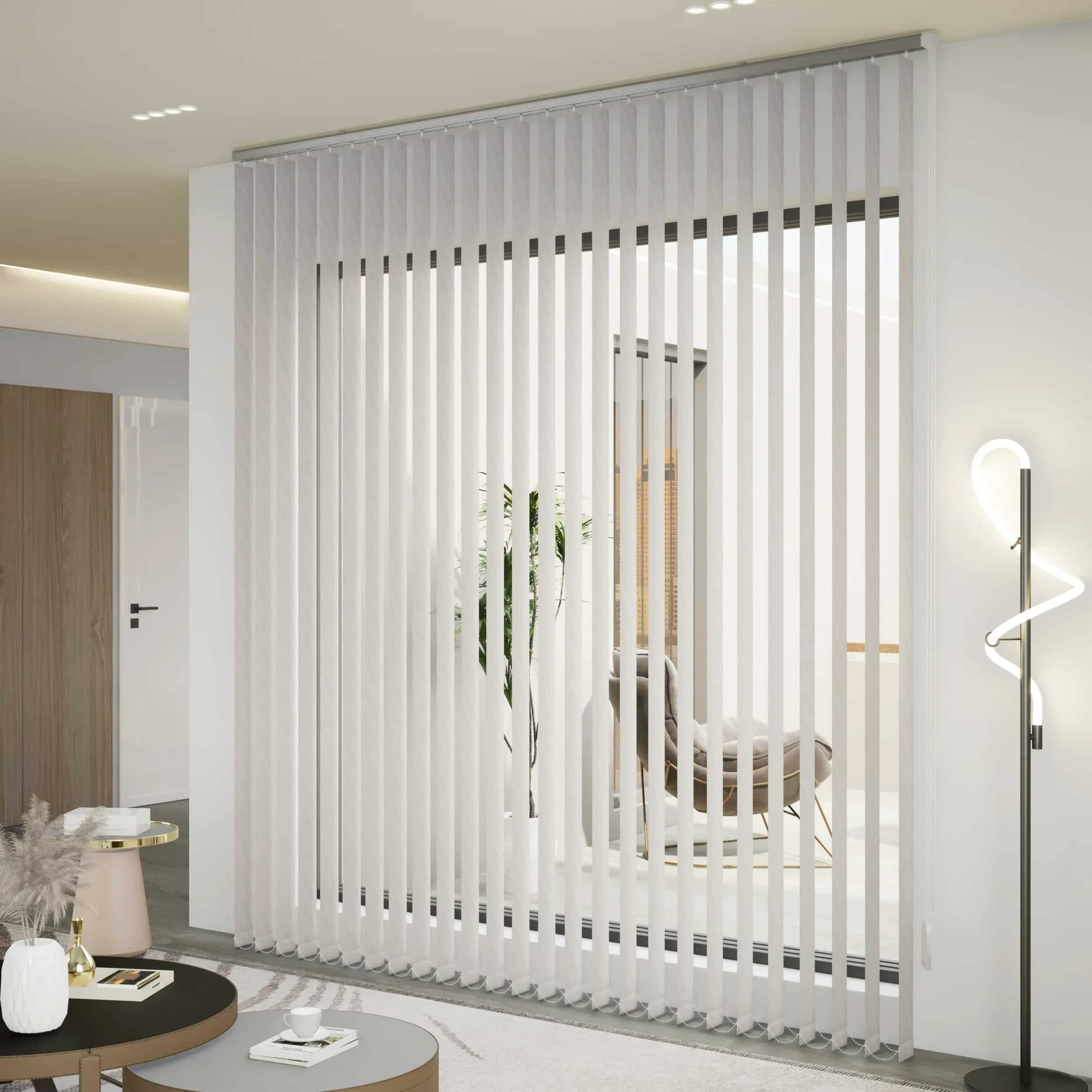 89mm Tissue Vertical Blinds