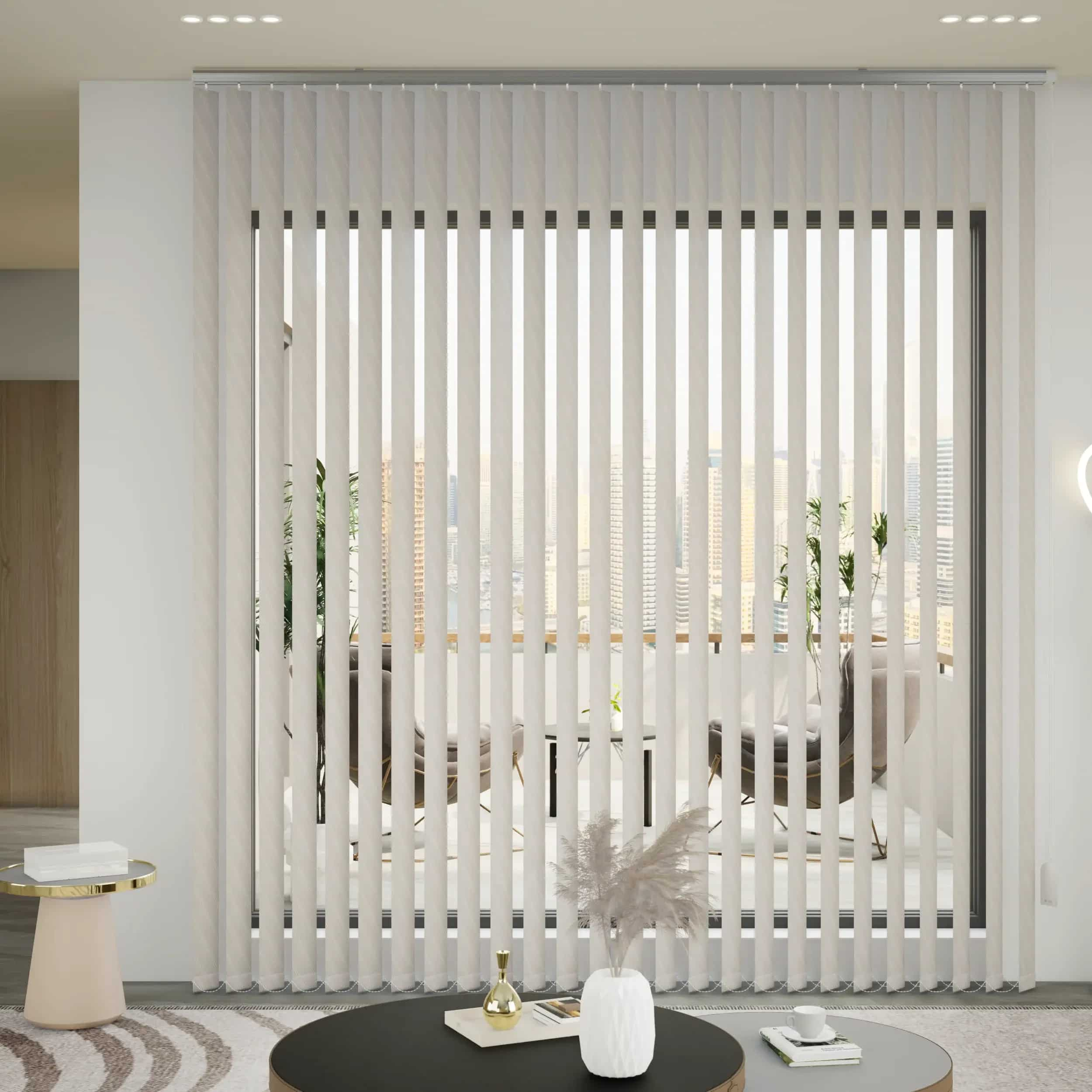 89mm Tissue Vertical Blinds