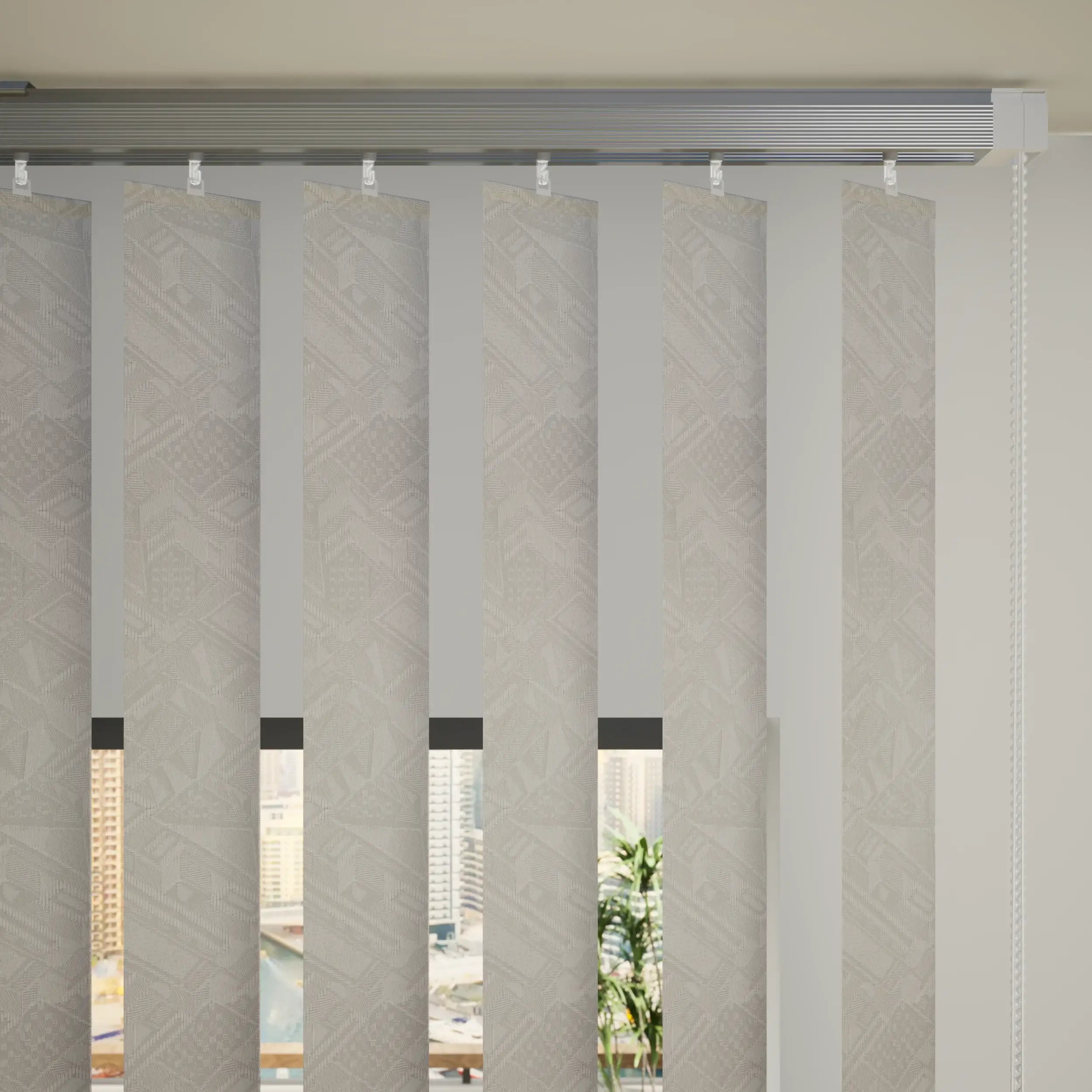 89mm Tissue Vertical Blinds