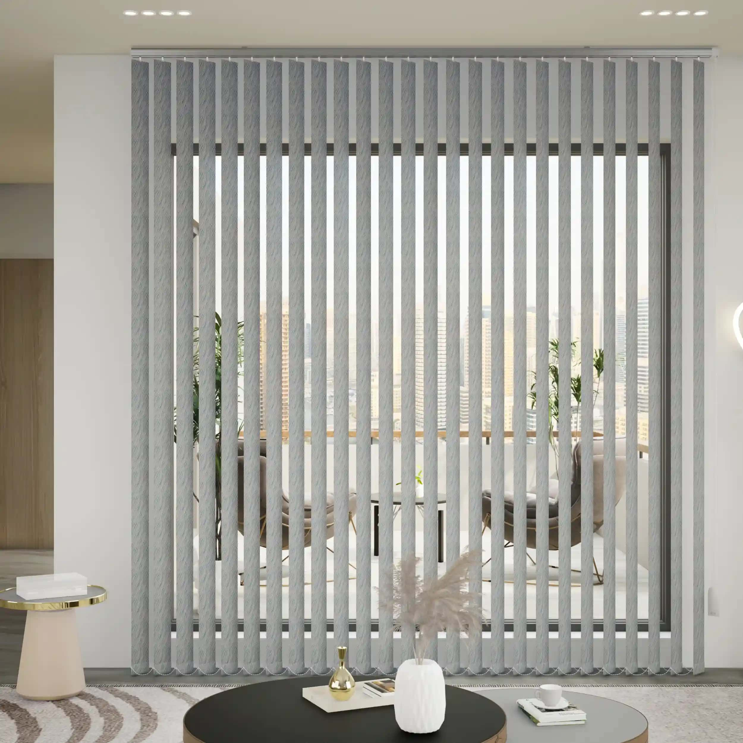 89mm Tissue Vertical Blinds