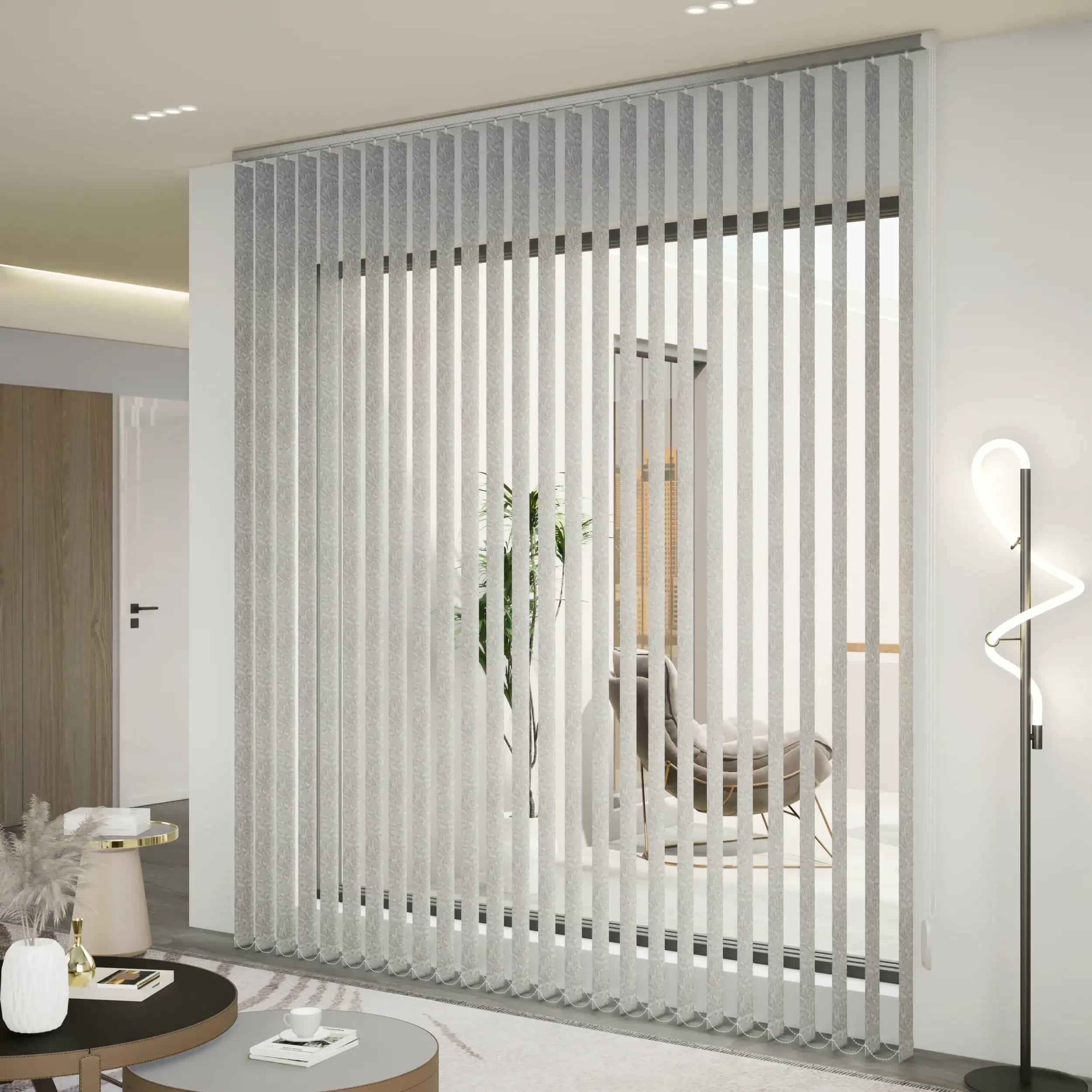 89mm Tissue Vertical Blinds