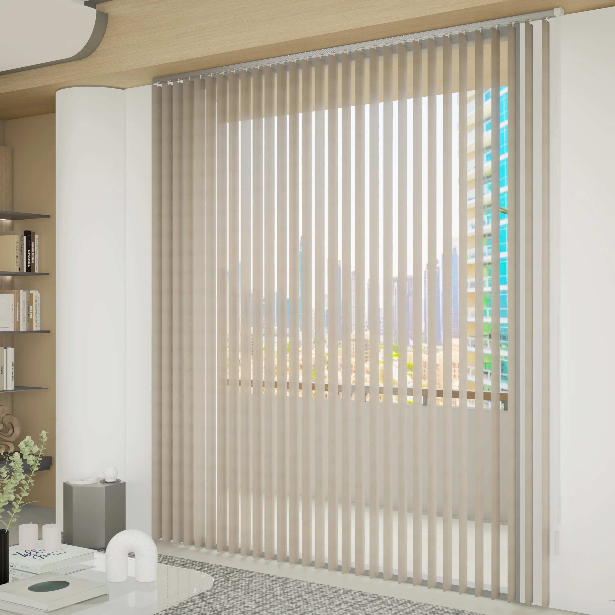 89mm Aluminum Vertical Blinds