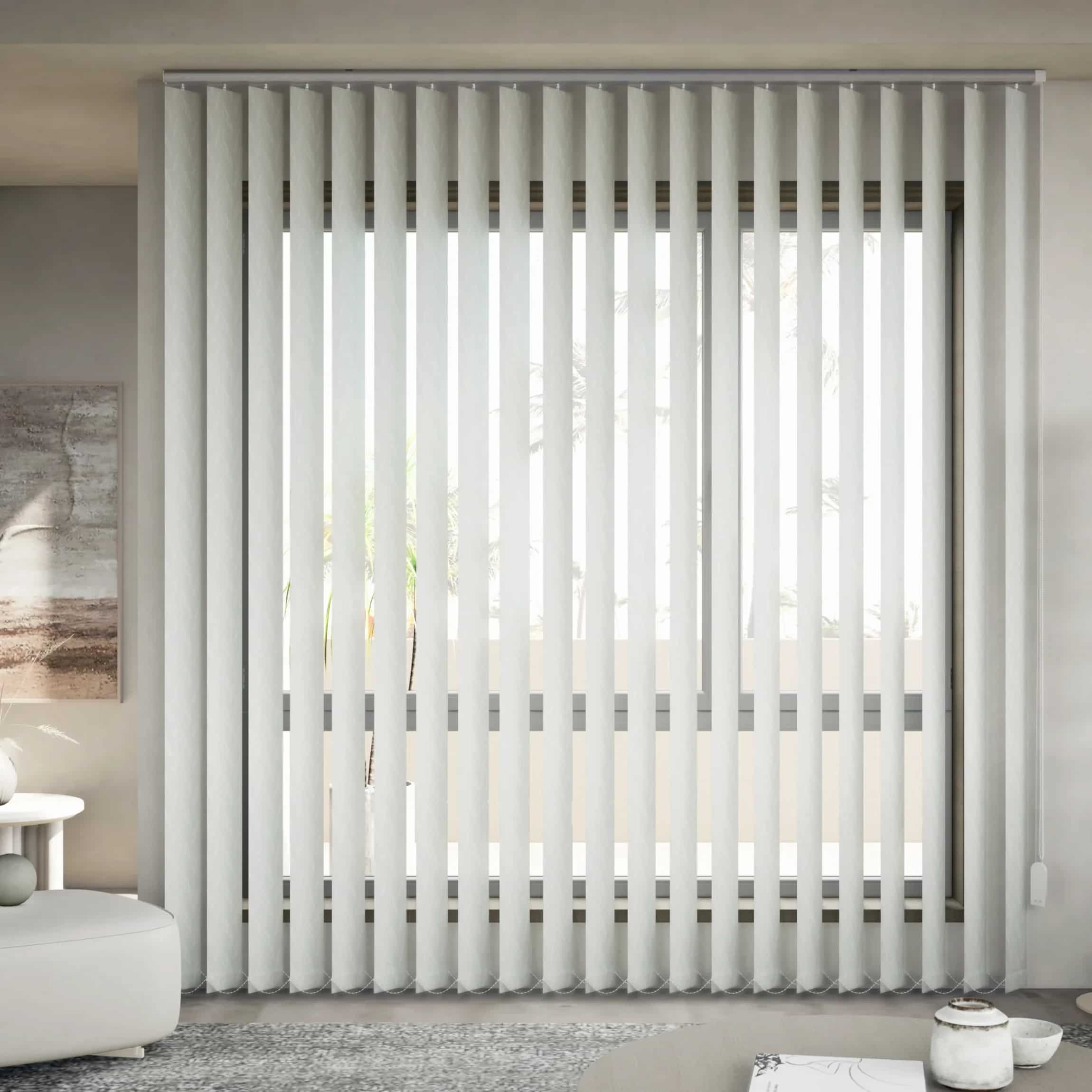 127mm Tissue Vertical Blinds