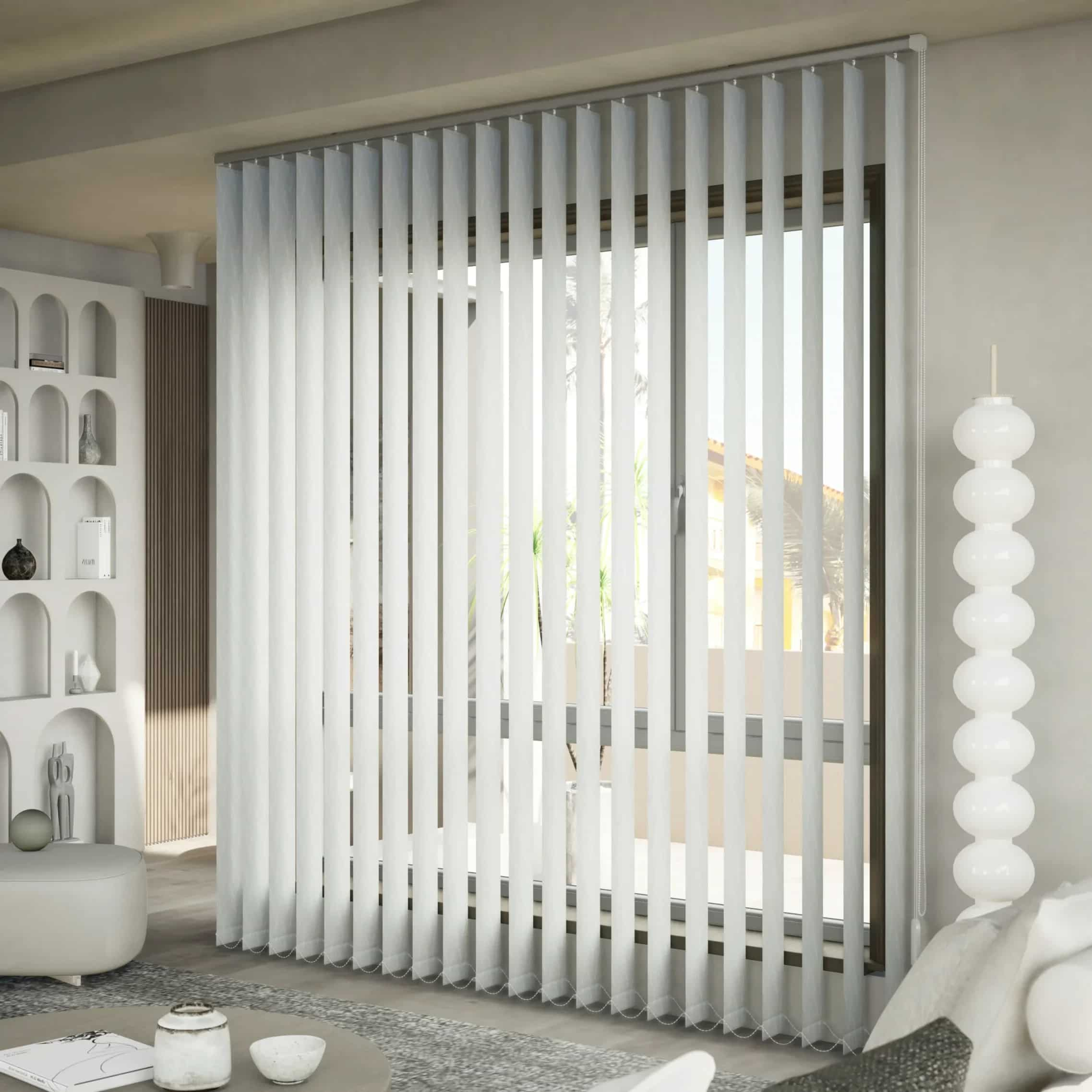 127mm Tissue Vertical Blinds