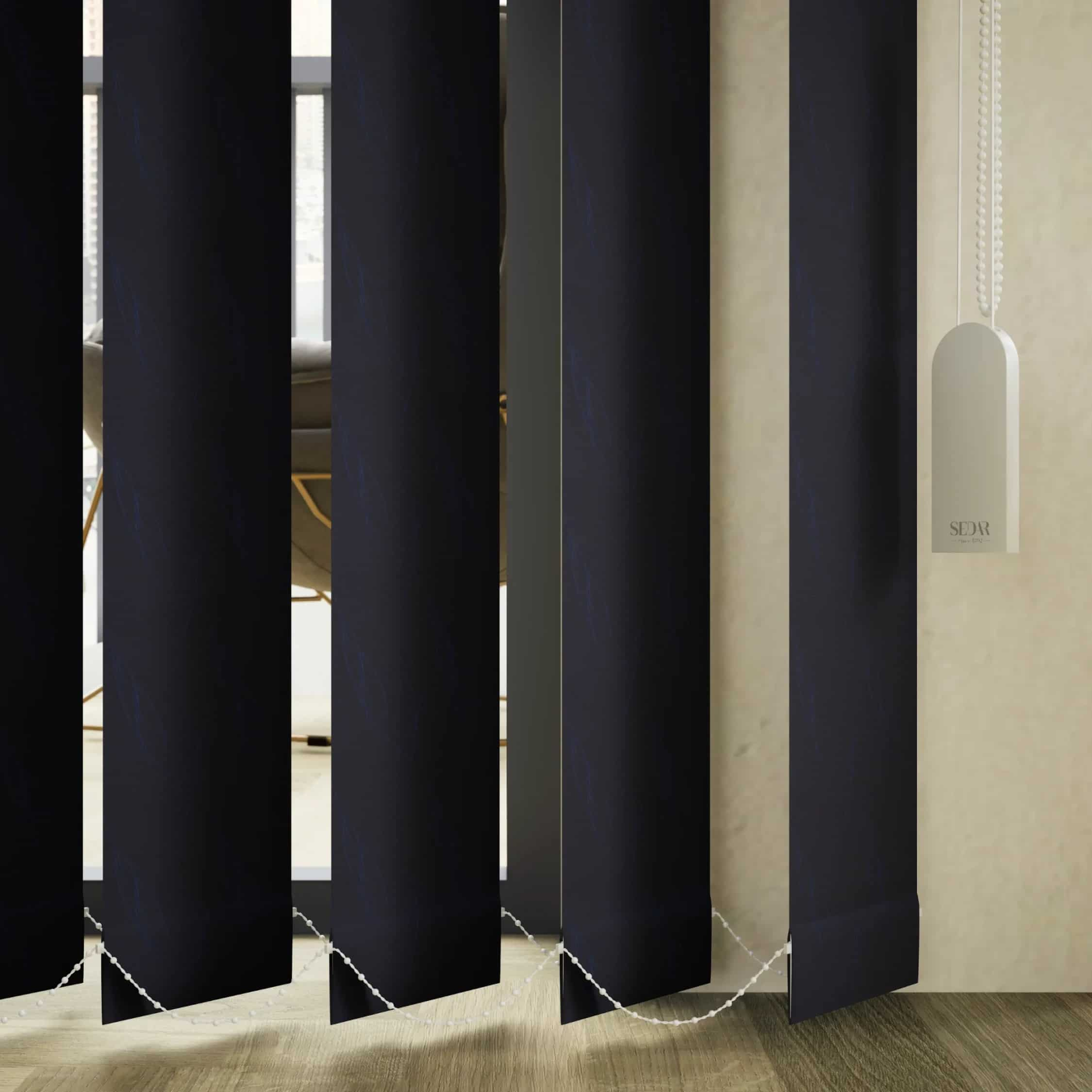 127mm Tissue Vertical Blinds