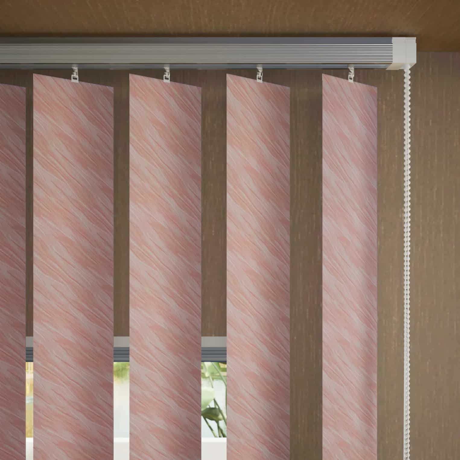 127mm Tissue Vertical Blinds