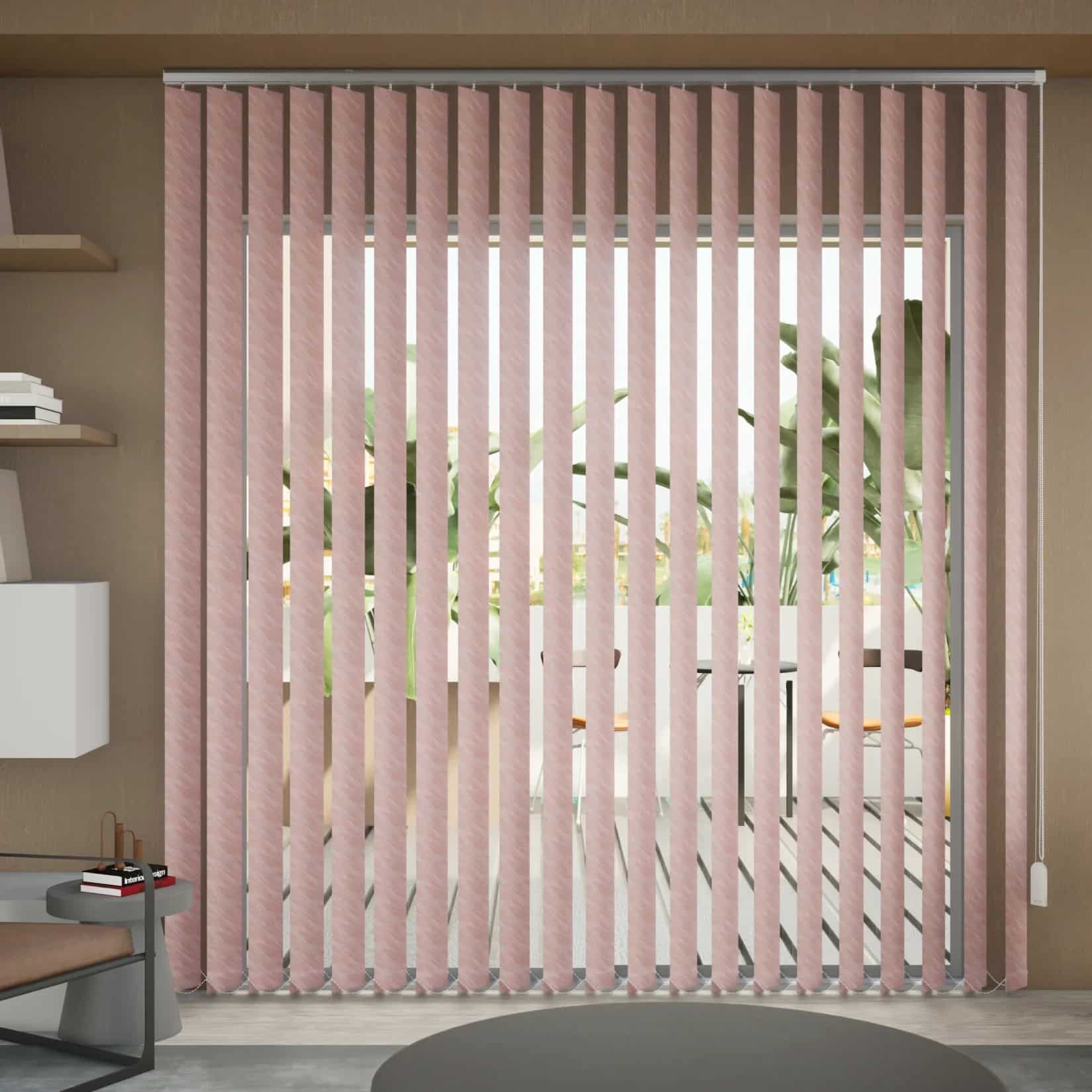 127mm Tissue Vertical Blinds