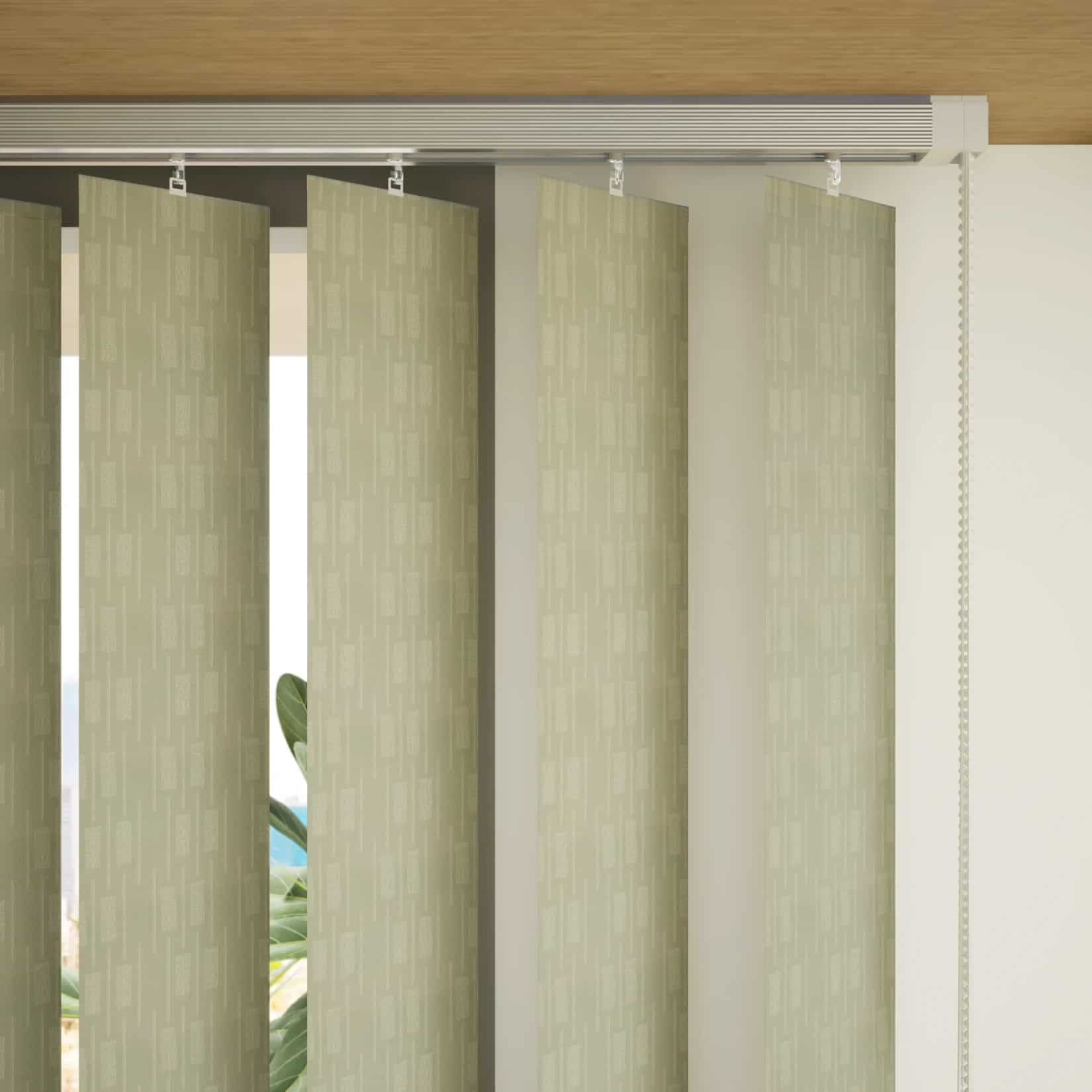 127mm Tissue Vertical Blinds