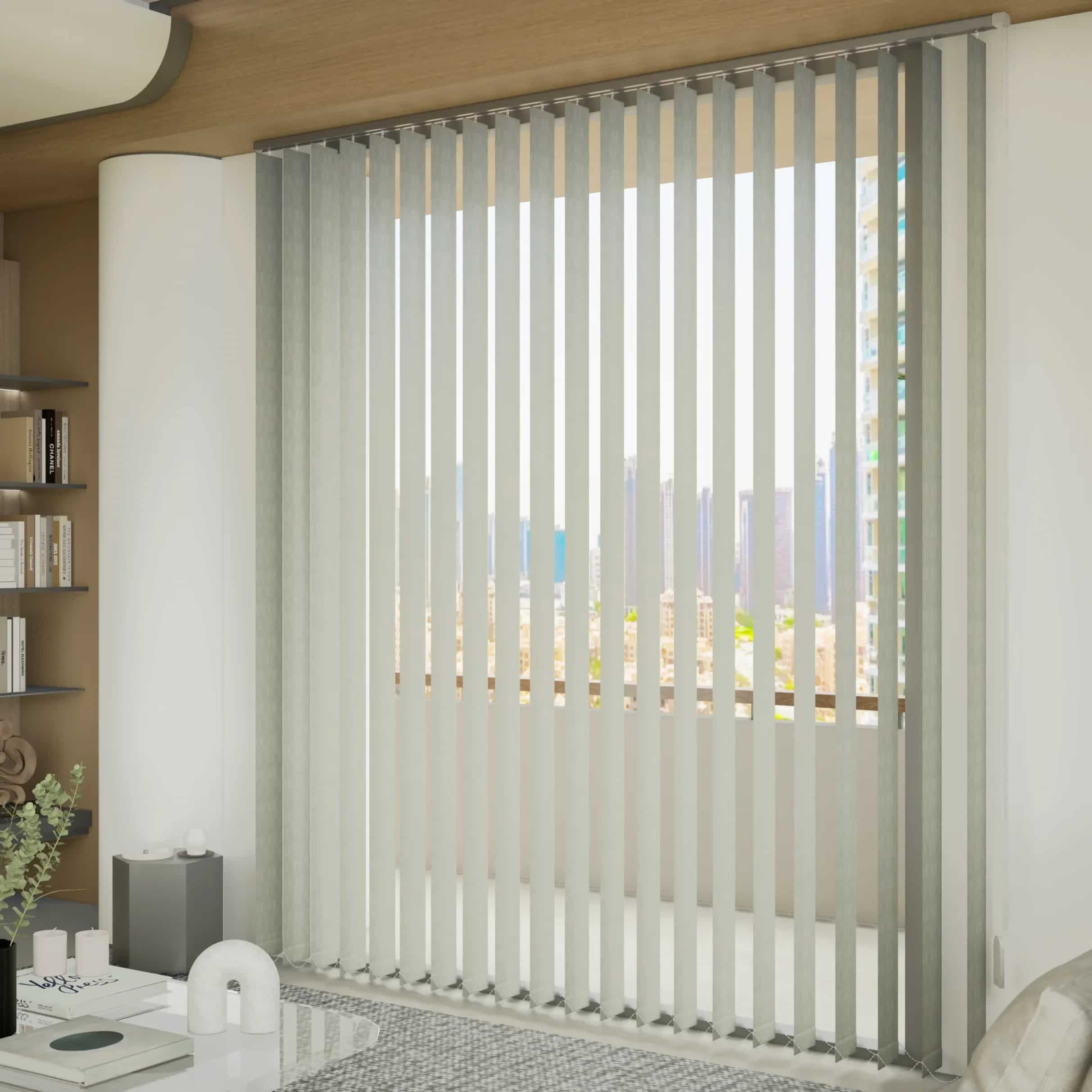 127mm Tissue Vertical Blinds