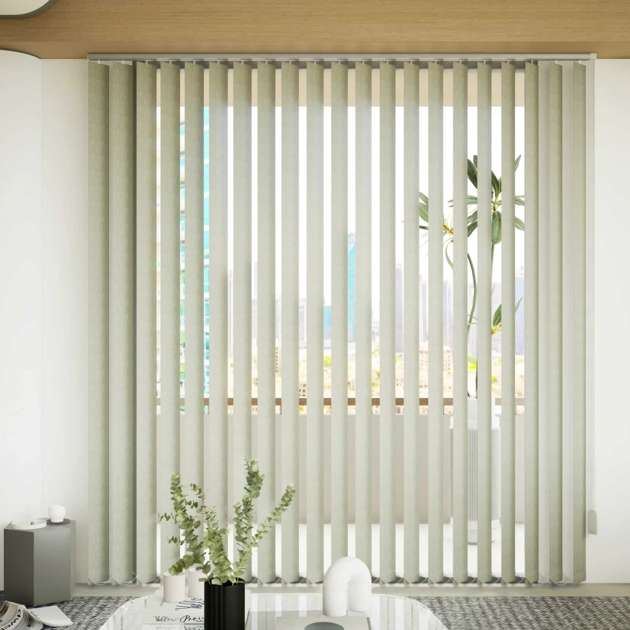 127mm Tissue Vertical Blinds