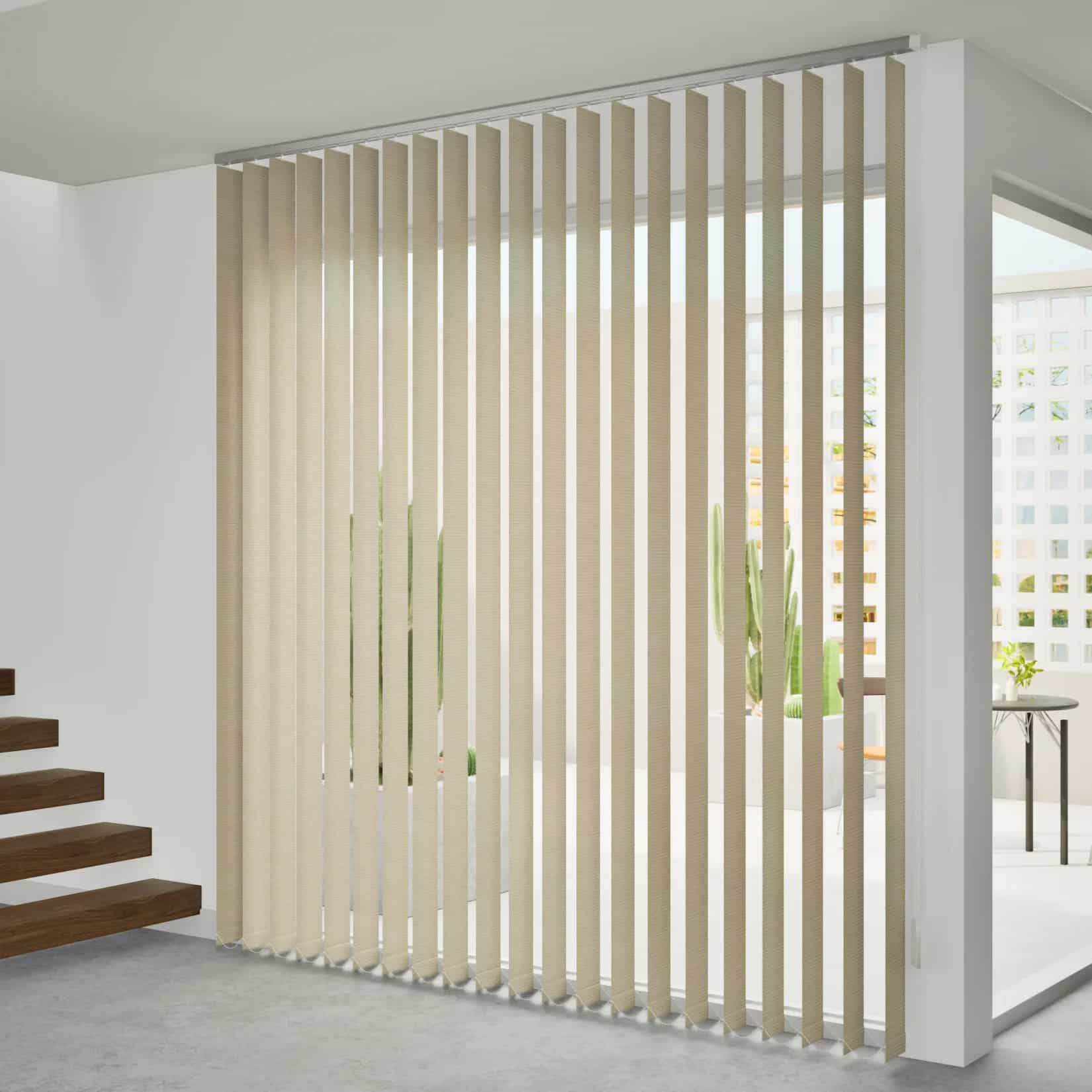 127mm Tissue Vertical Blinds