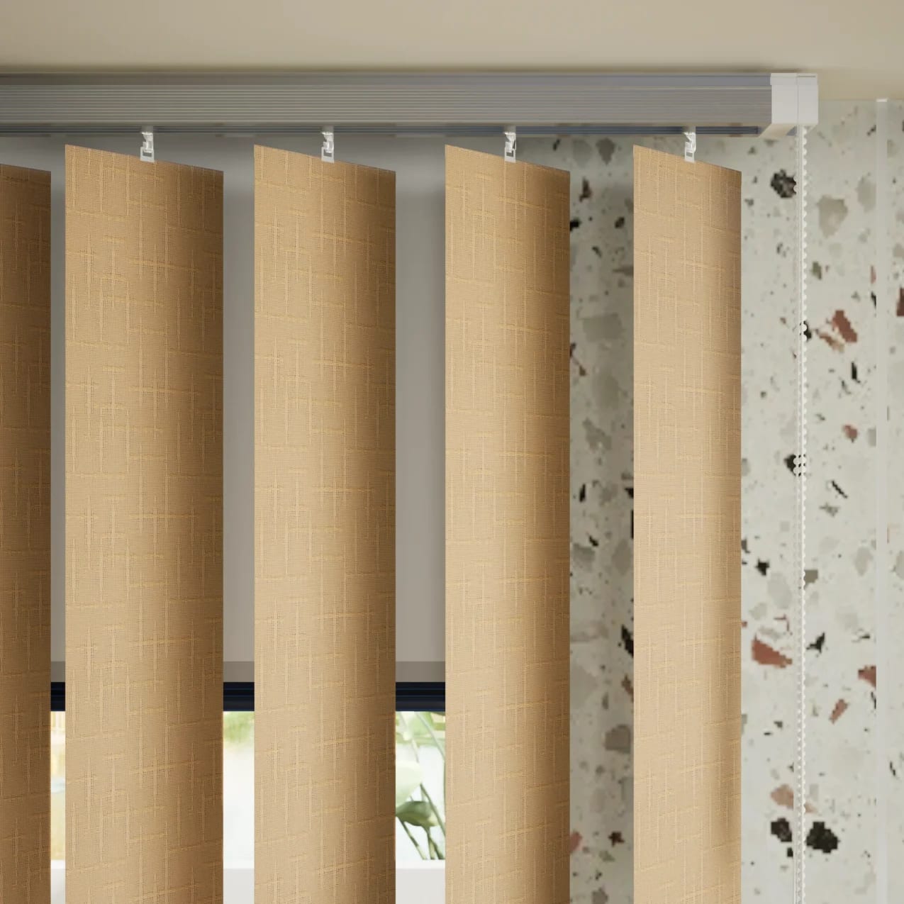 127mm Tissue Vertical Blinds