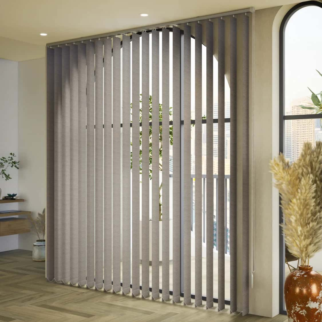 127mm Tissue Vertical Blinds