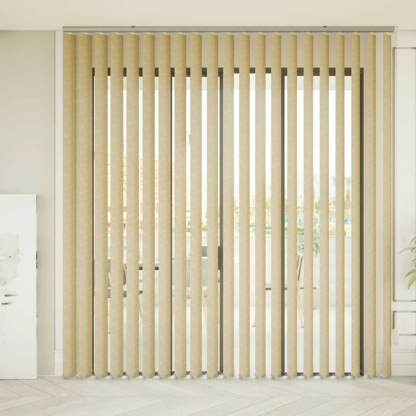 127mm Tissue Vertical Blinds