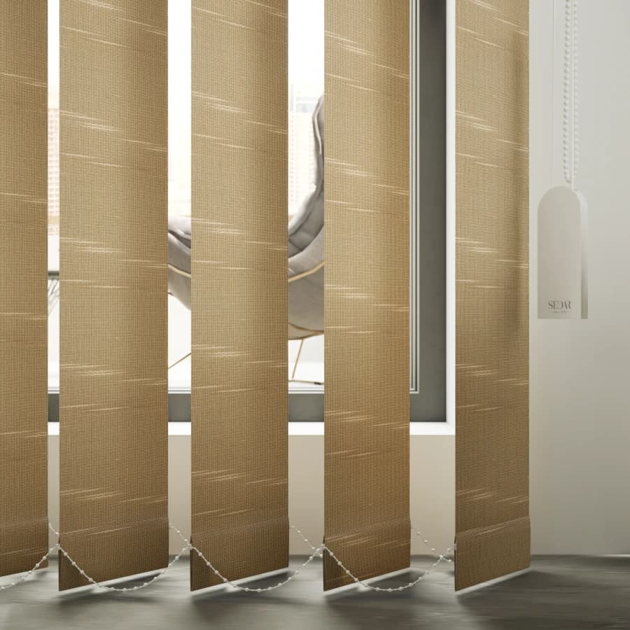 127mm Tissue Vertical Blinds