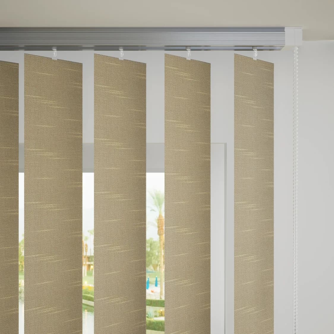 127mm Tissue Vertical Blinds