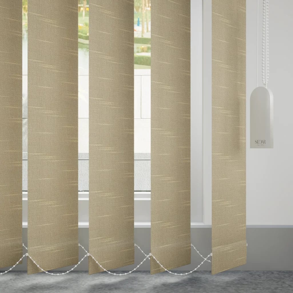 127mm Tissue Vertical Blinds