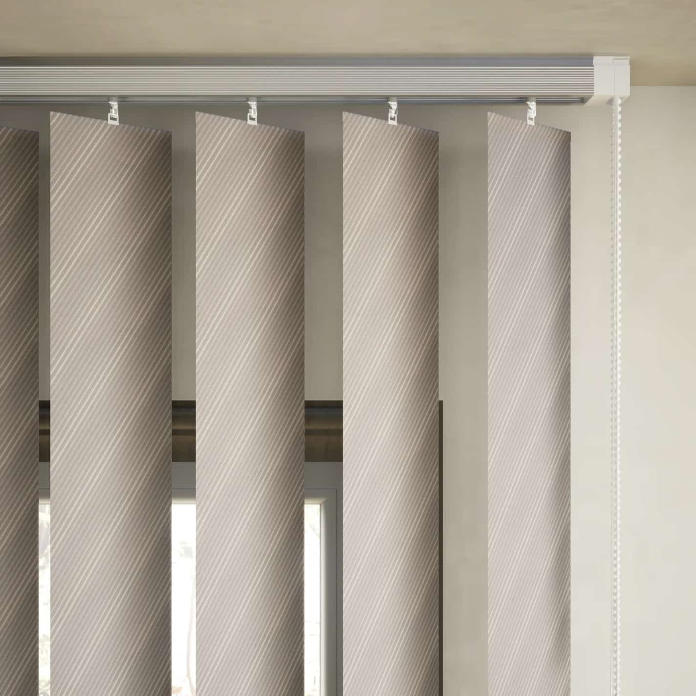 127mm Tissue Vertical Blinds