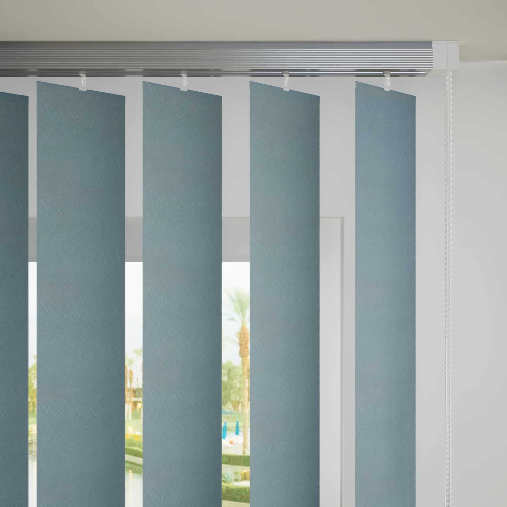 127mm Tissue Vertical Blinds