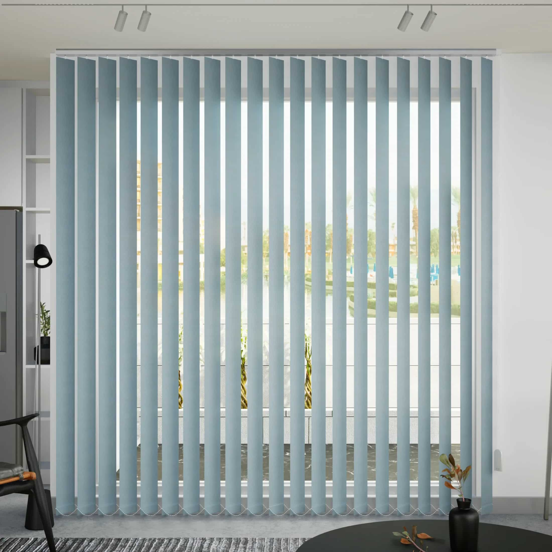 127mm Tissue Vertical Blinds