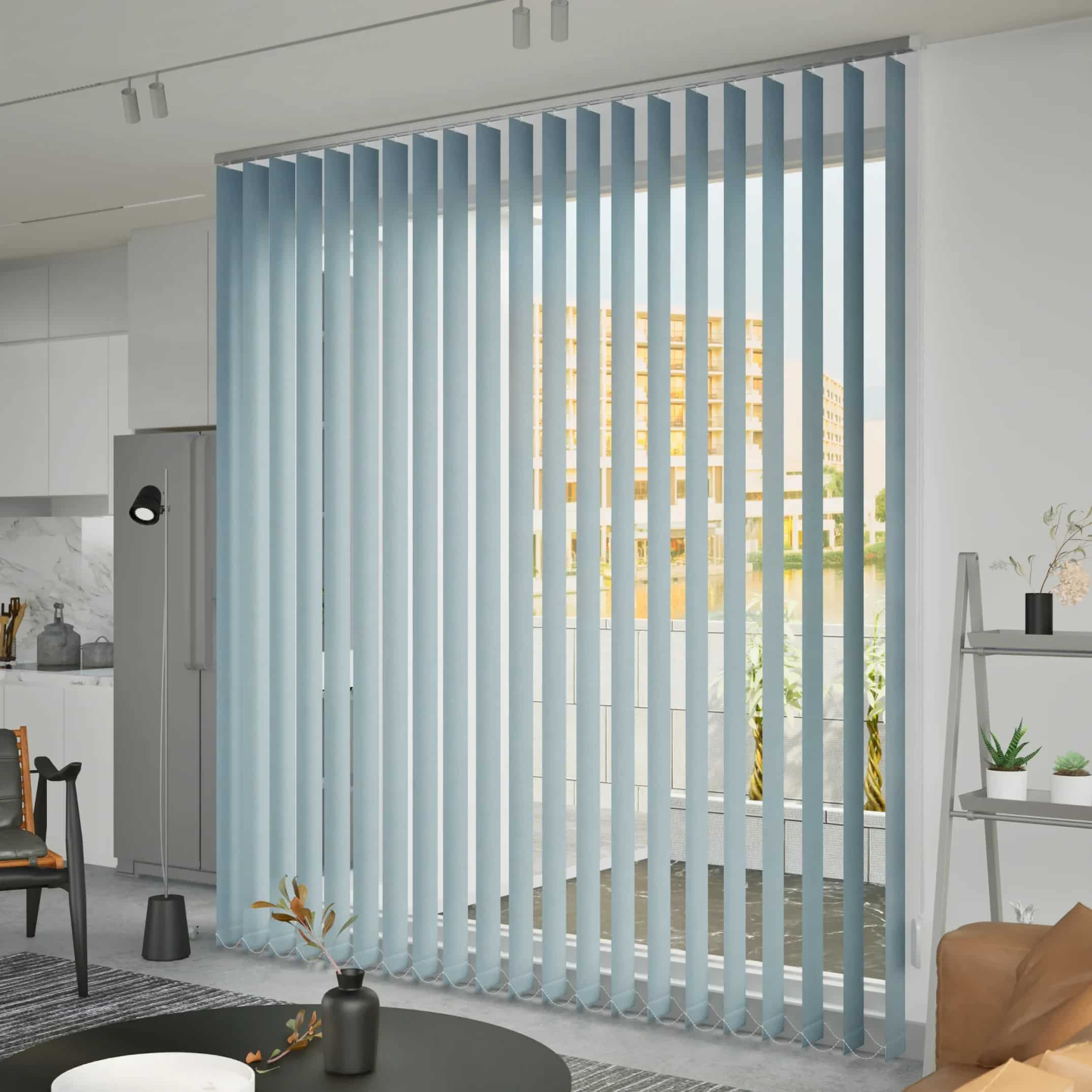 127mm Tissue Vertical Blinds