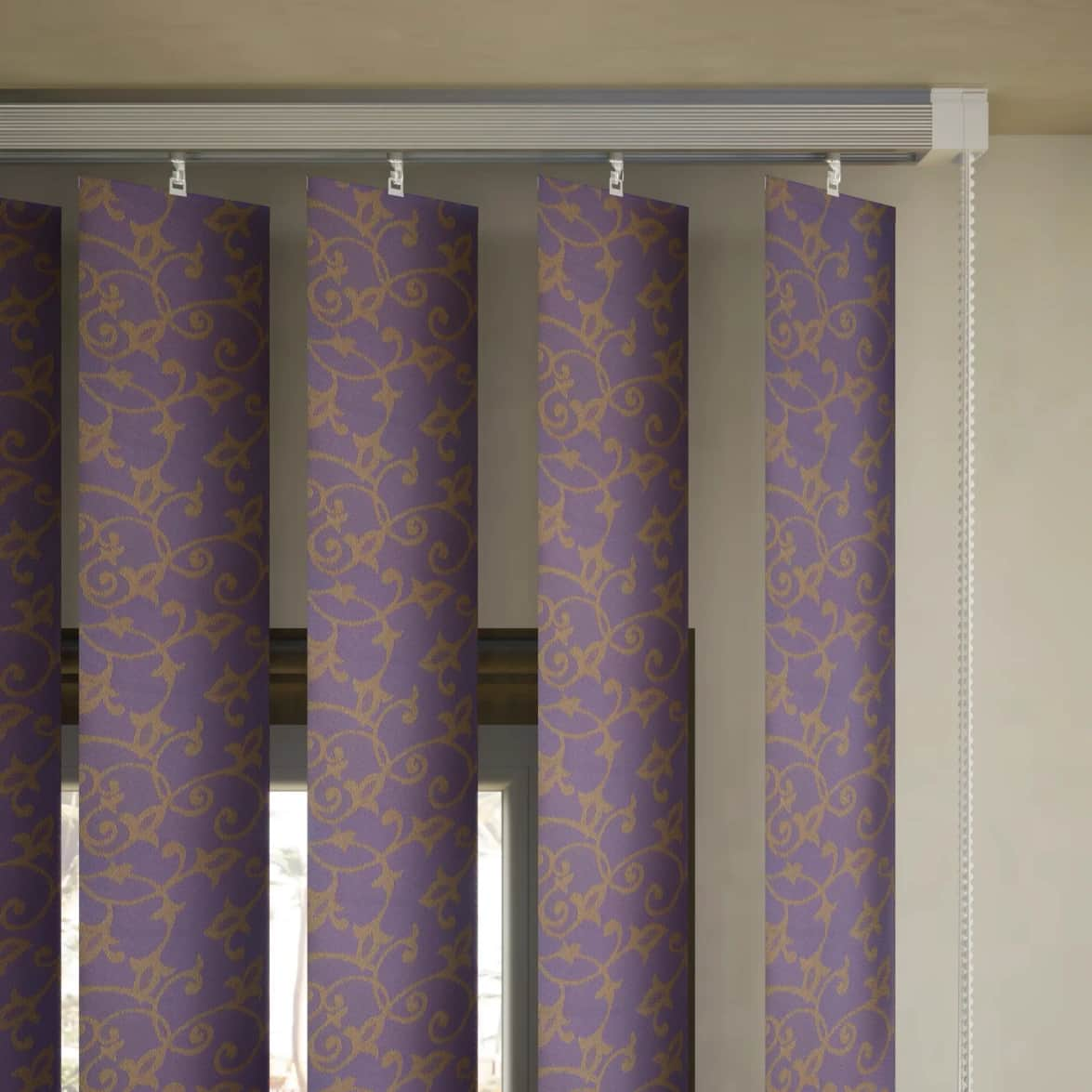 127mm Tissue Vertical Blinds