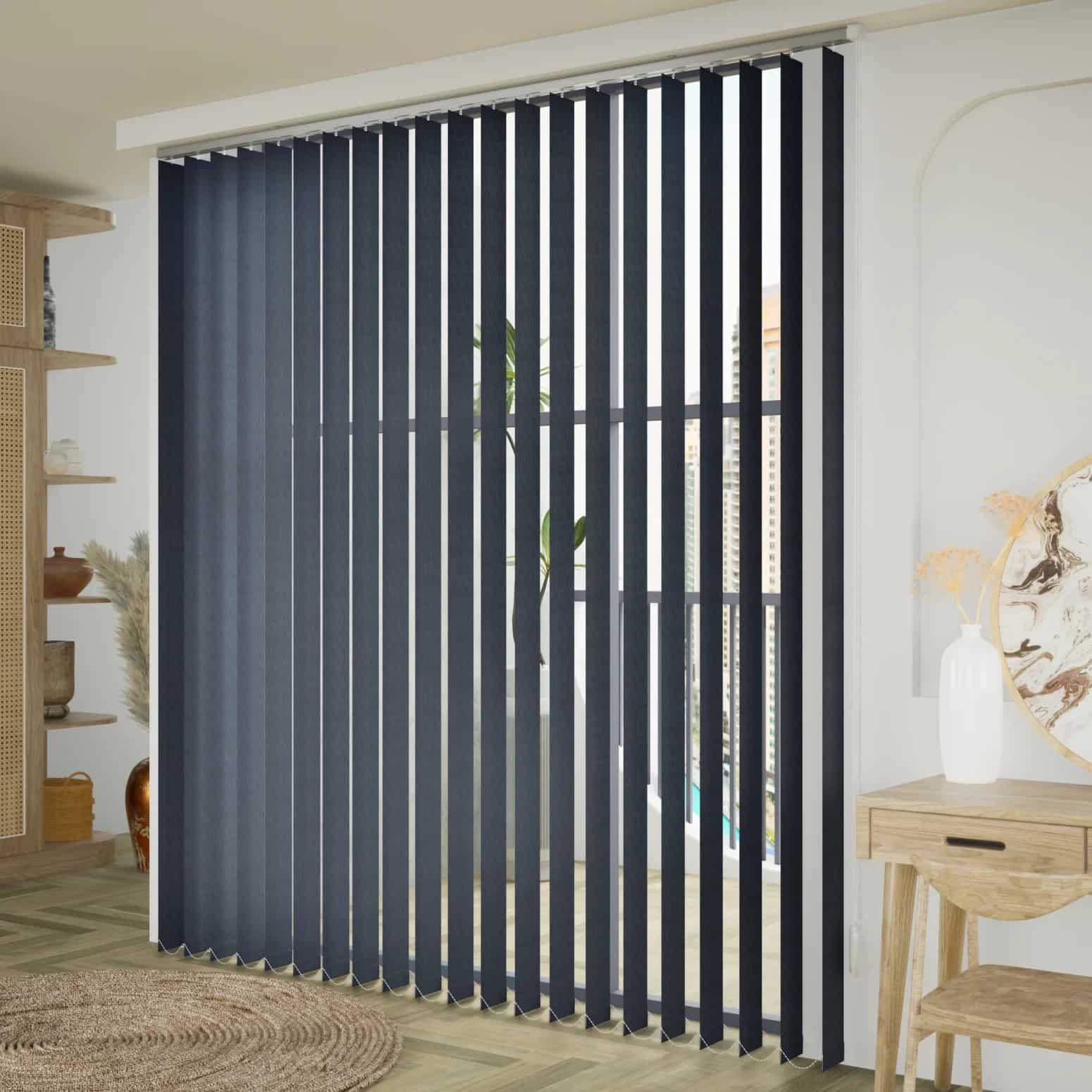 127mm Tissue Vertical Blinds