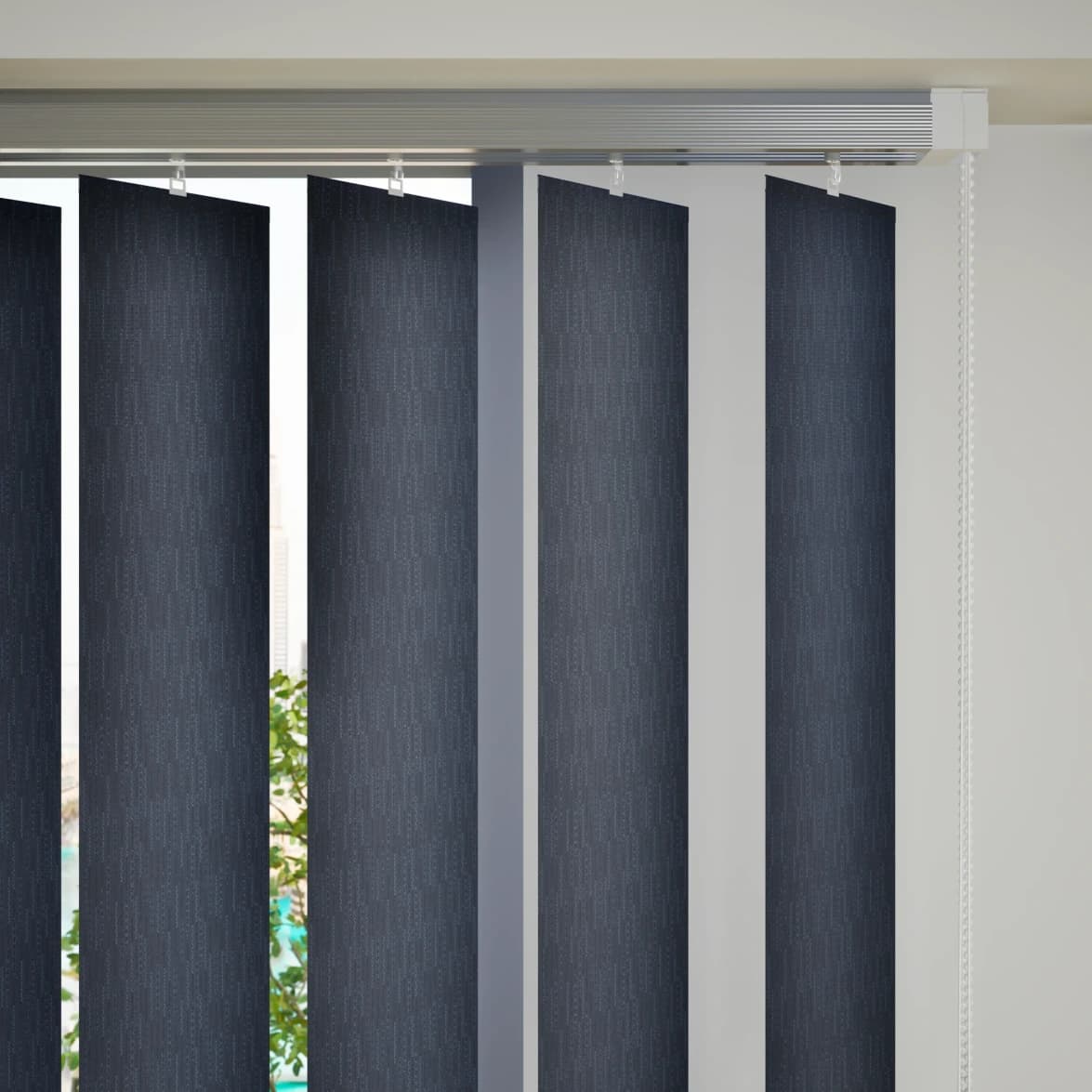 127mm Tissue Vertical Blinds