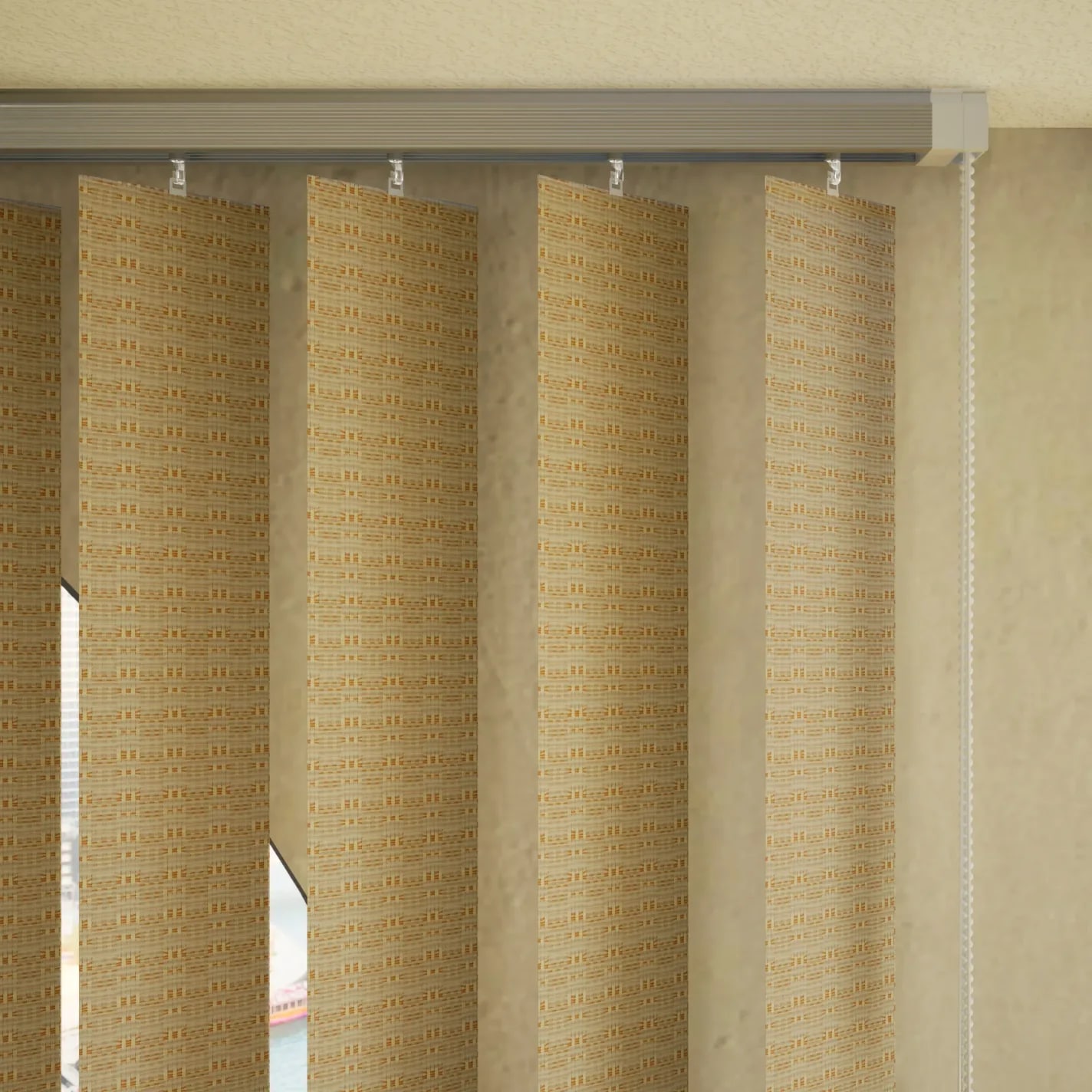 127mm Tissue Vertical Blinds