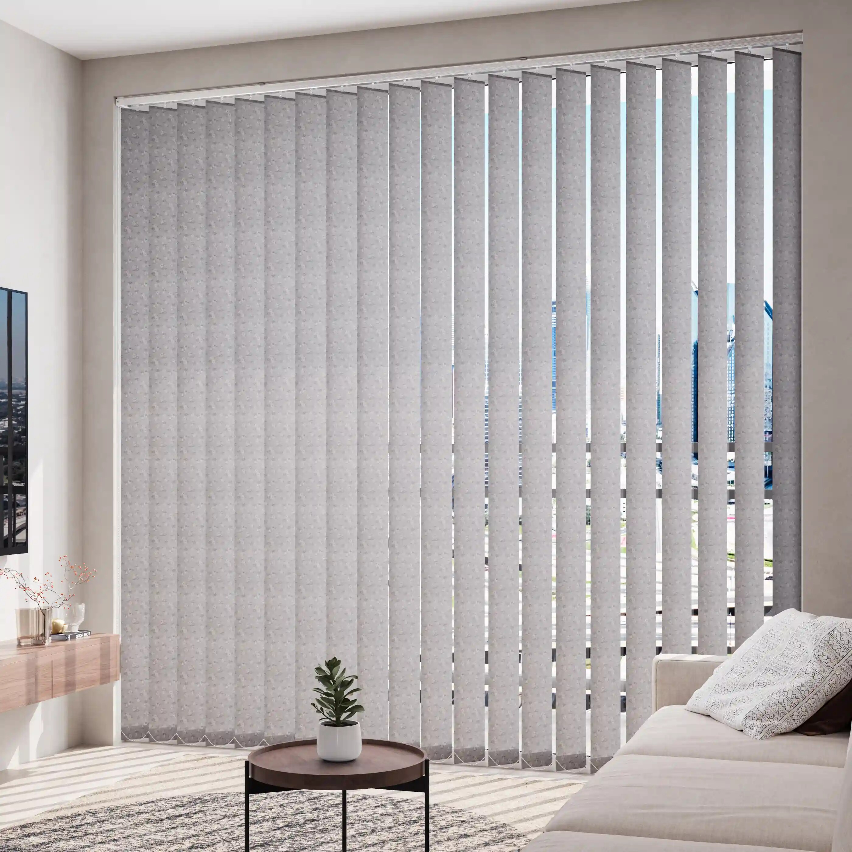 127mm Tissue Vertical Blinds