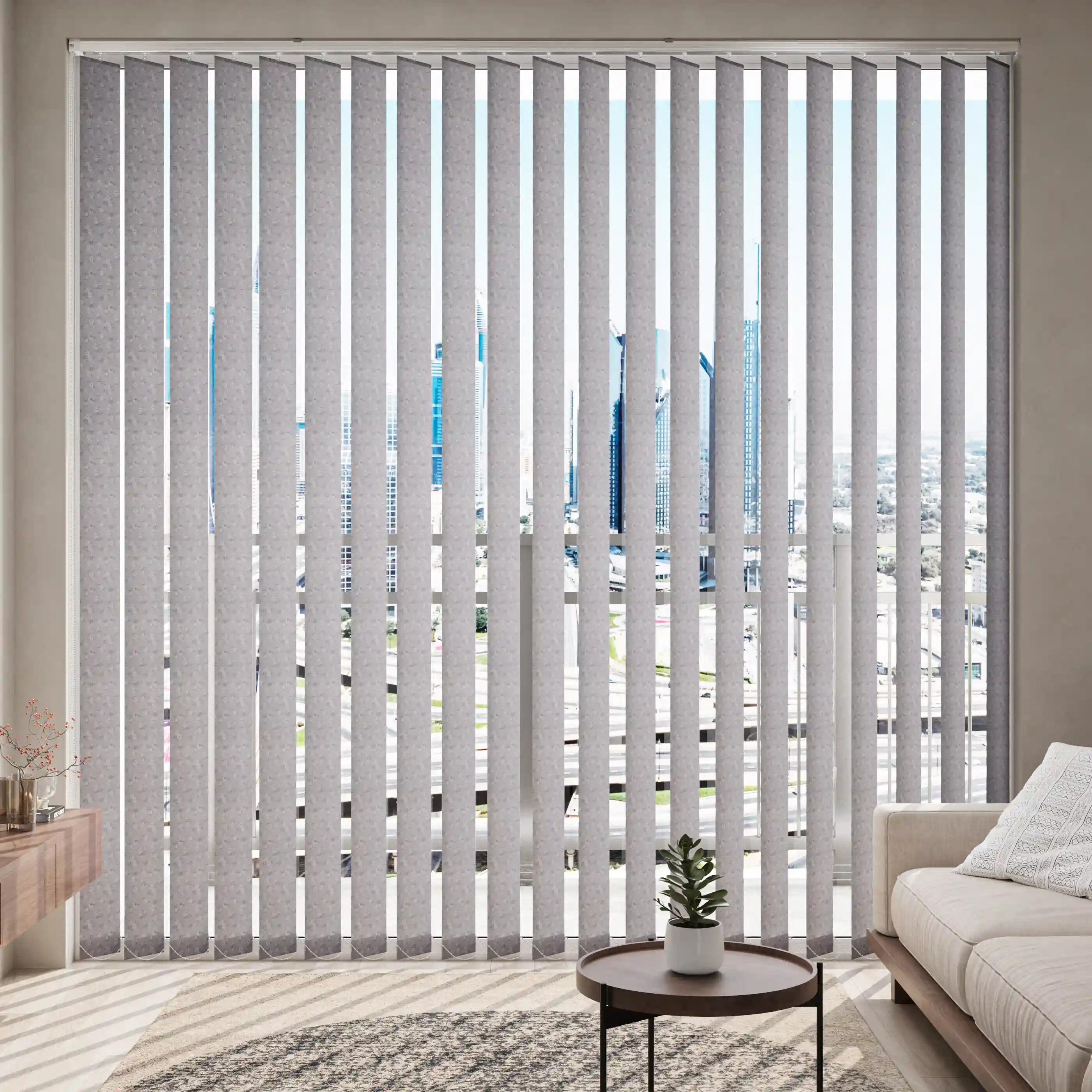 127mm Tissue Vertical Blinds