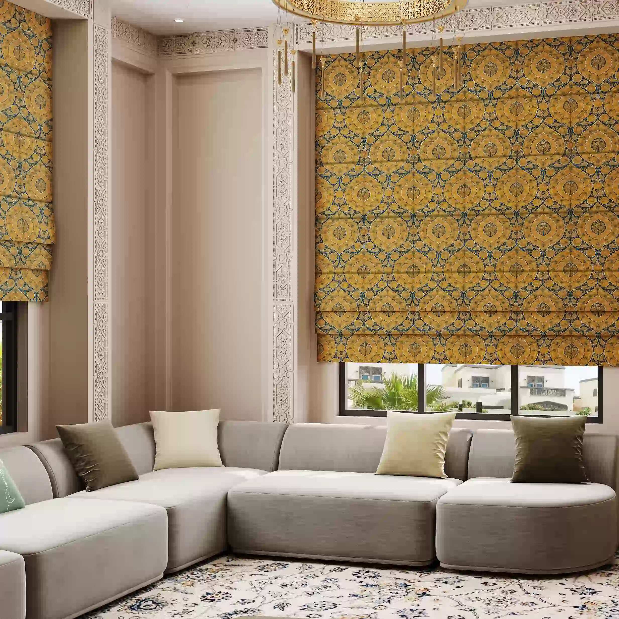 The Met Roman Shades - Fabric