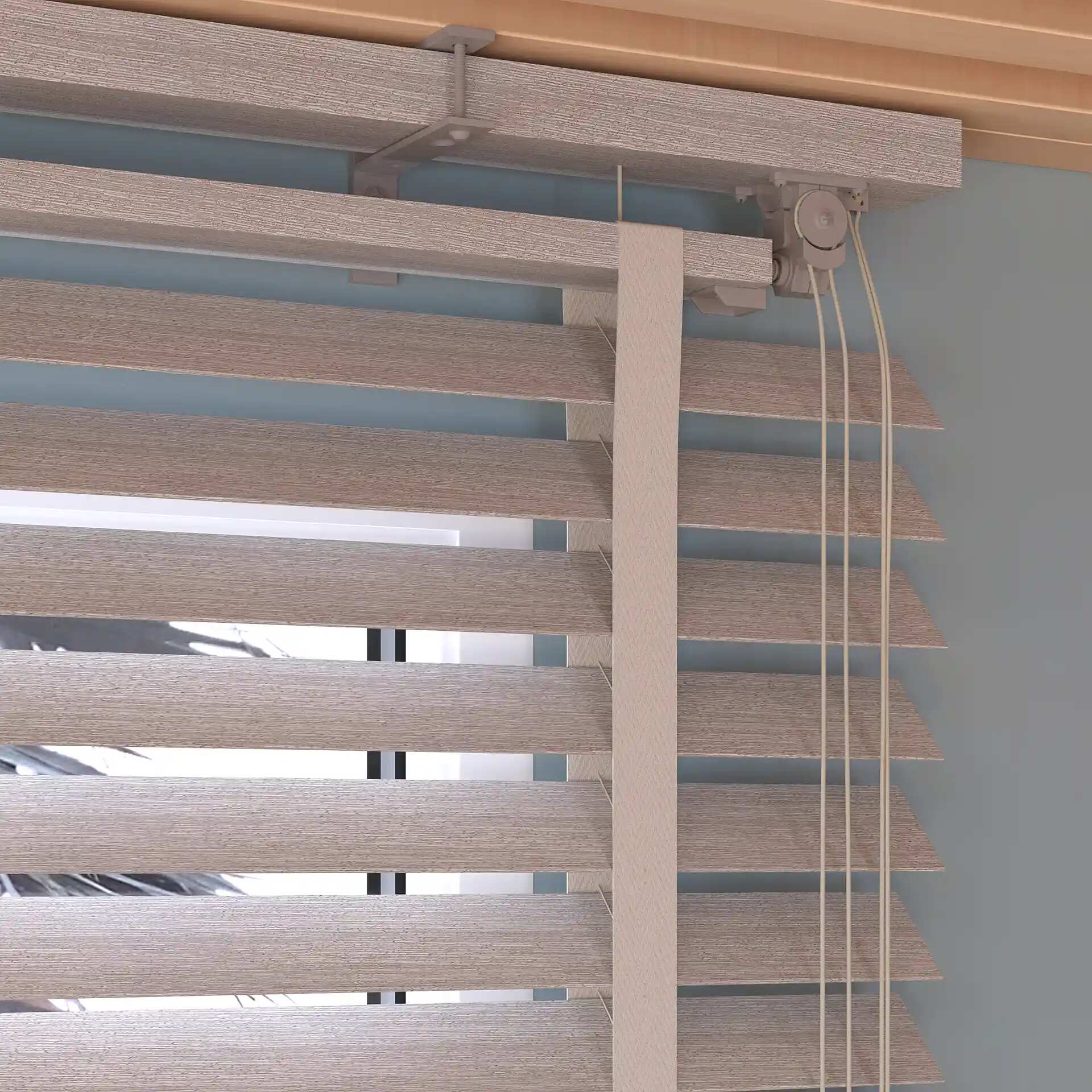 50mm Vintage Wooden Venetian Blinds